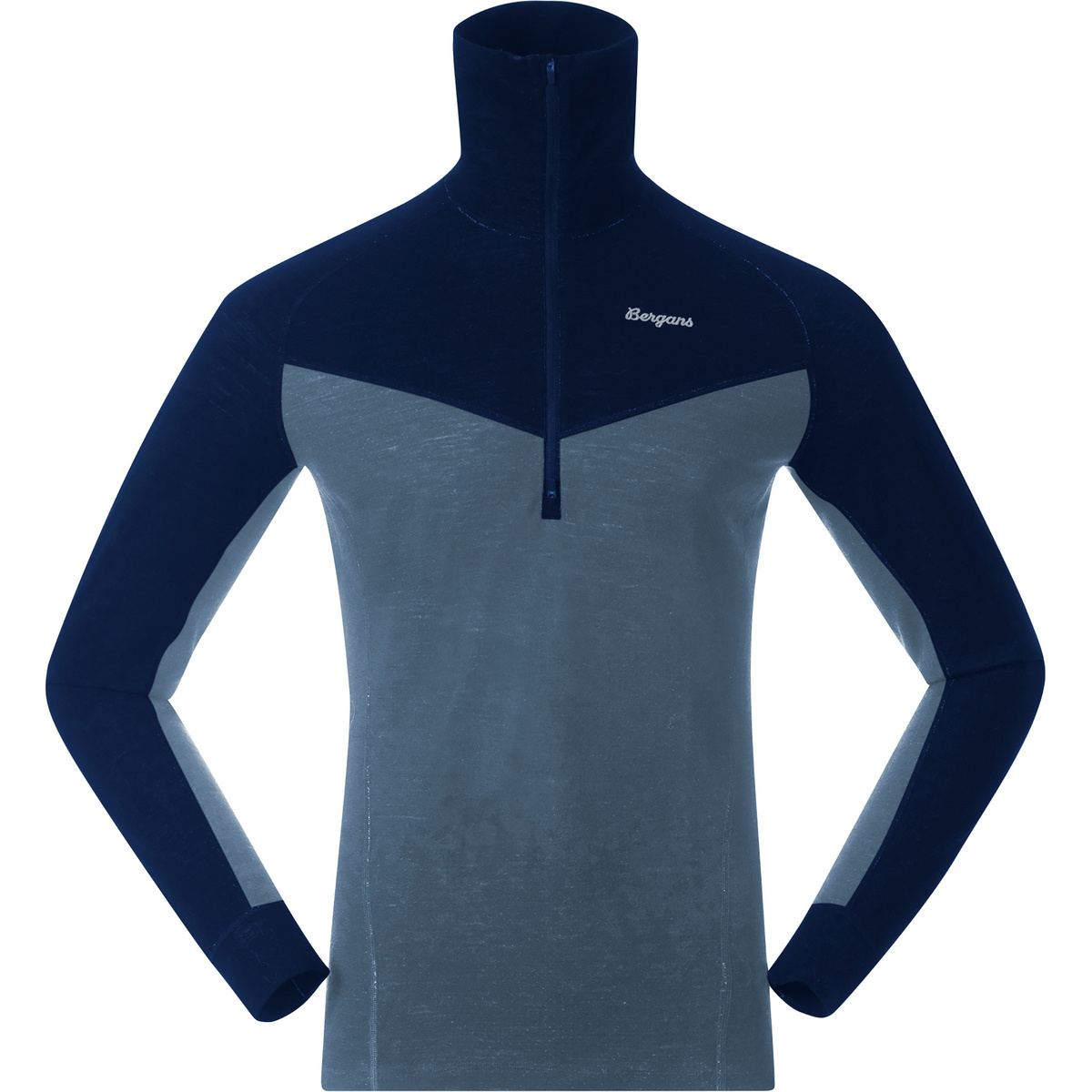 Bergans Herren Inner:Dual Merino Half Zip Longsleeve Bergans Herren Inner:Dual Merino Half Zip Longsleeve von bergans