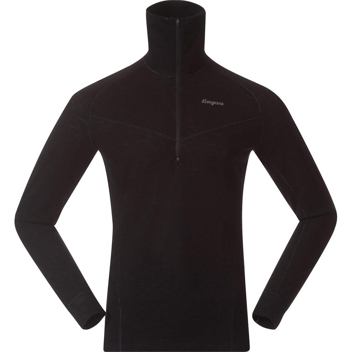 Bergans Herren Inner:Dual Merino Half Zip Longsleeve von bergans