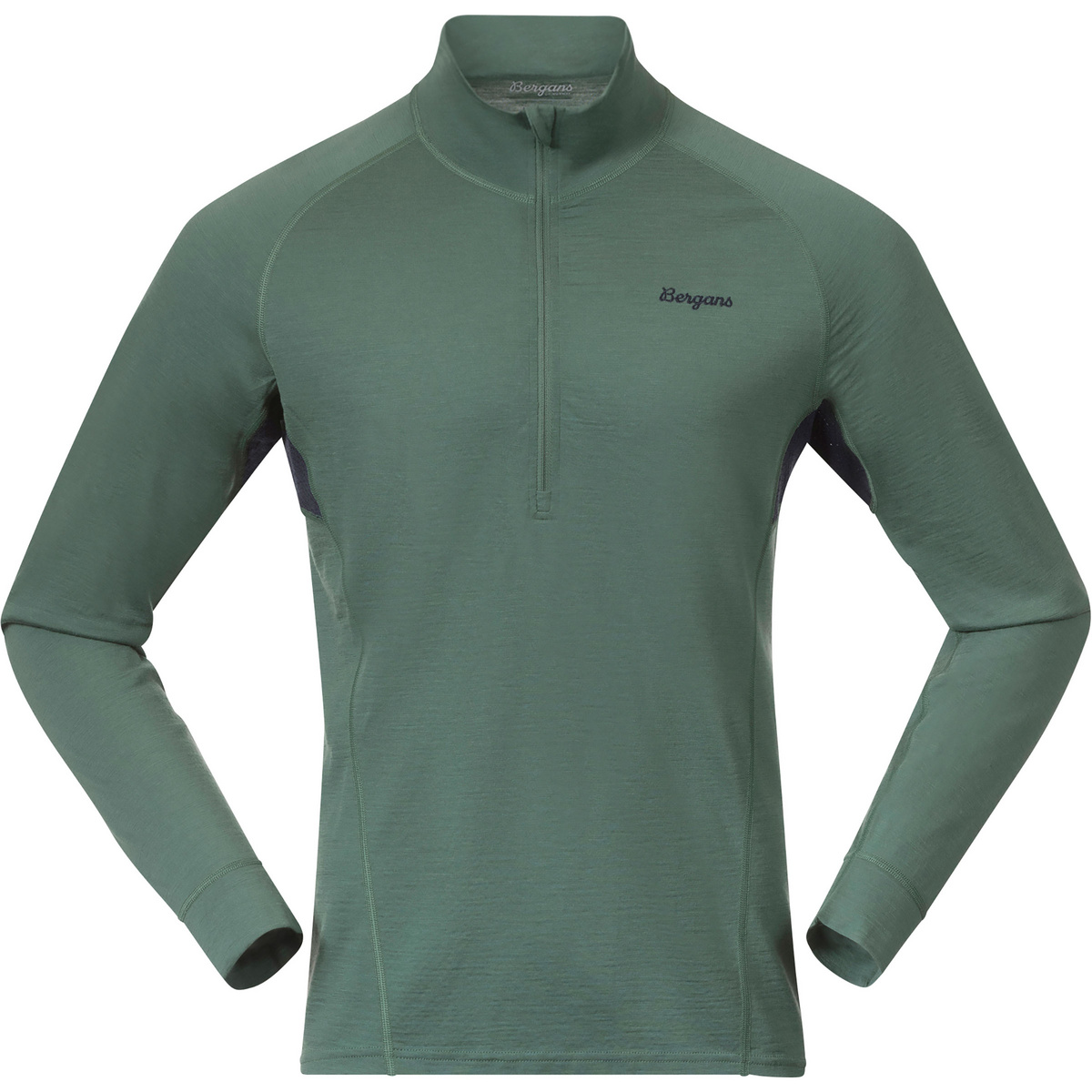 Bergans Herren Inner:Pure Merino Half Zip Longsleeve von bergans