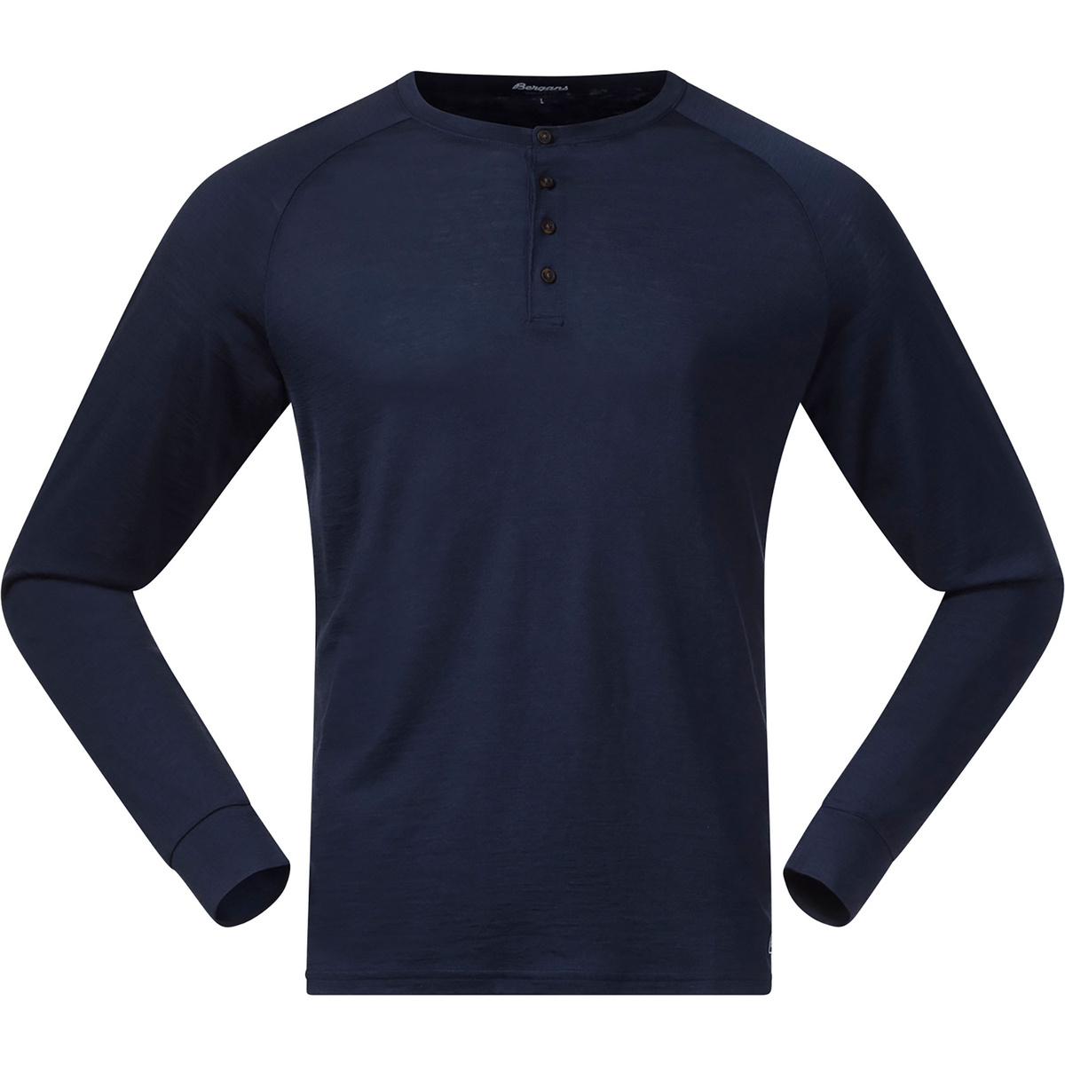 Bergans Herren Lysebu Wool Henley Longsleeve von bergans