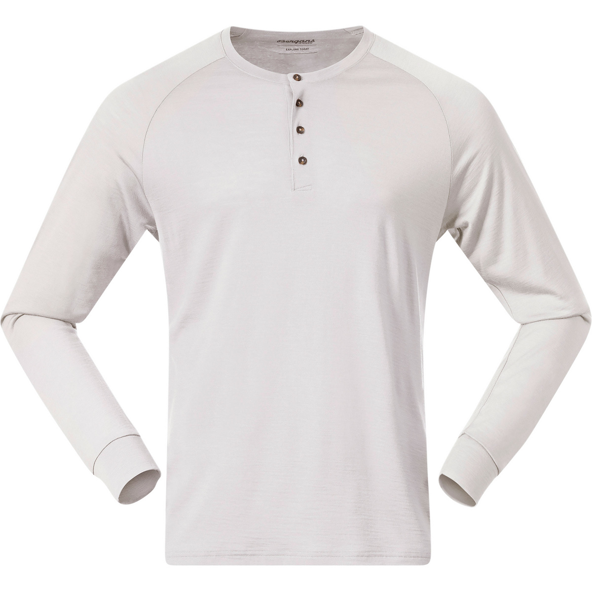 Bergans Herren Lysebu Wool Henley Longsleeve von bergans