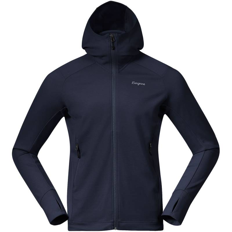 Bergans Herren Rabot Merino Tech Hoodie Jacke von bergans