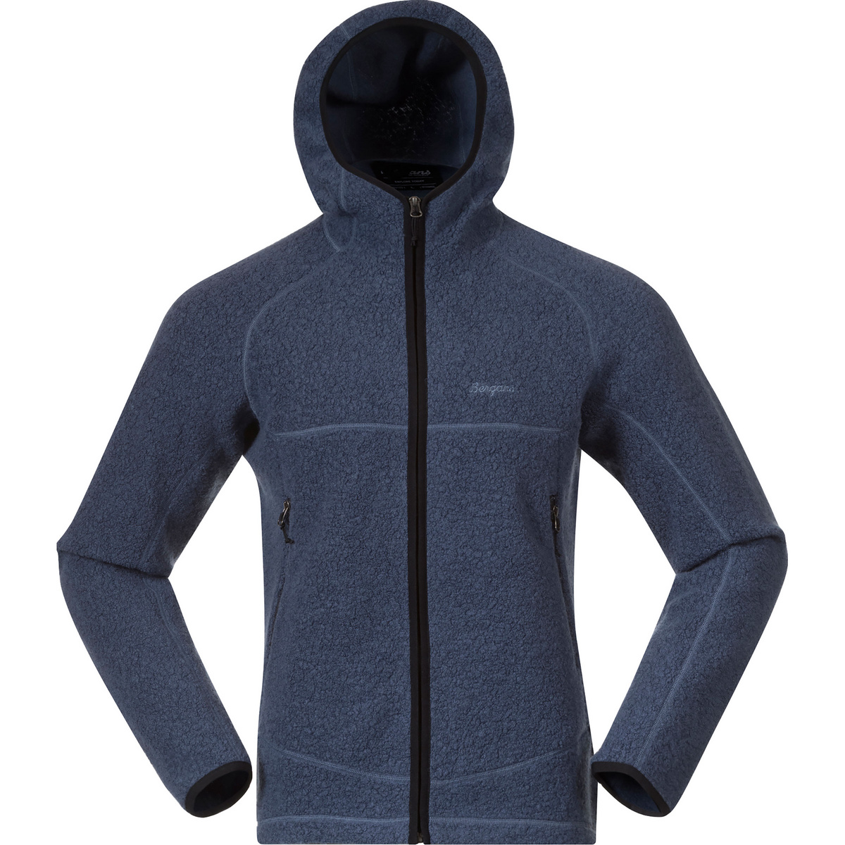 Bergans Herren Vaagaa Merino Terry Hoodie Jacke Bergans Herren Vaagaa Merino Terry Hoodie Jacke von bergans