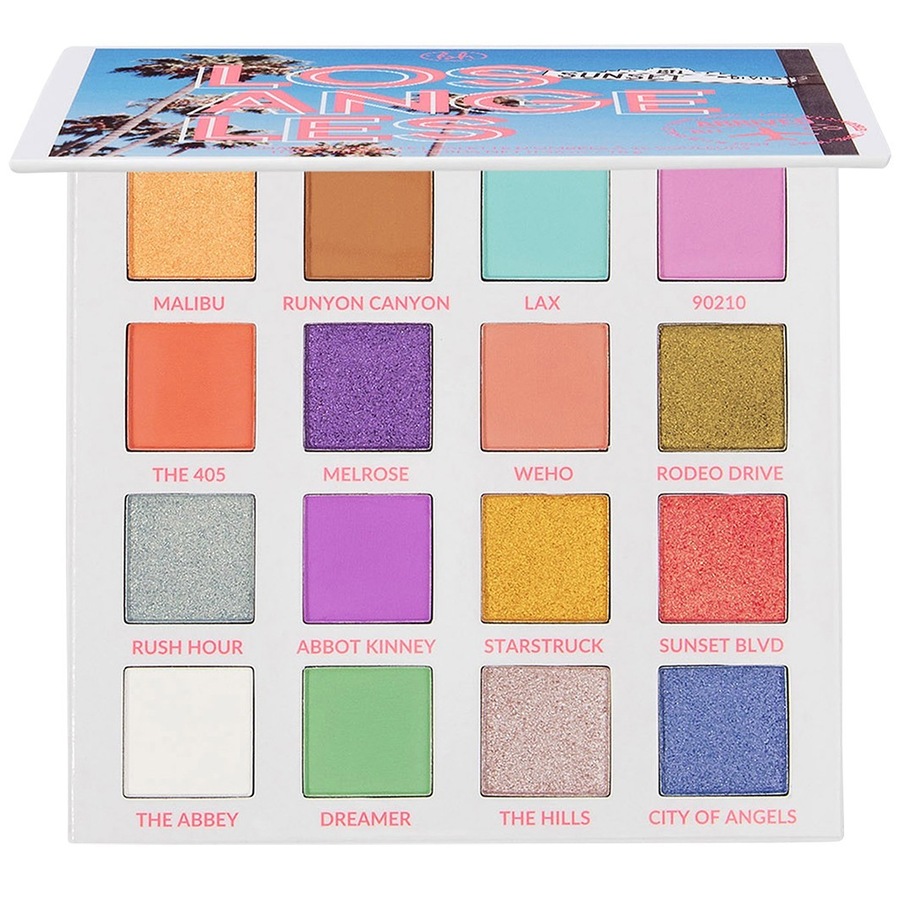 bh Cosmetics  bh Cosmetics Lost in Los Angeles - 16 Color Shadow Palette lidschatten 16.0 g von bh Cosmetics