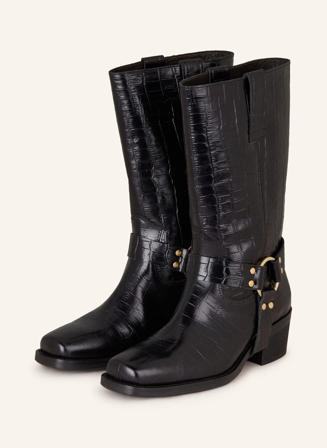 Billi Bi Biker Boots Monterrey schwarz Billi Bi Biker Boots Monterrey schwarz von billi bi