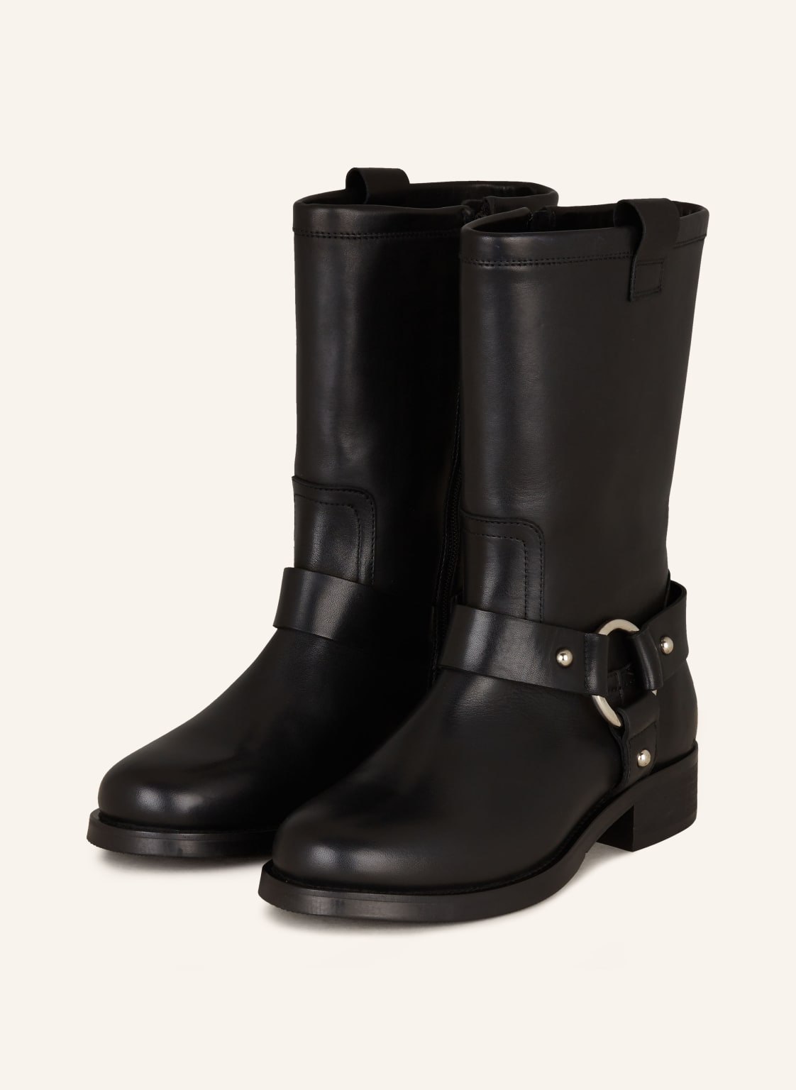 Billi Bi Biker Boots schwarz von billi bi