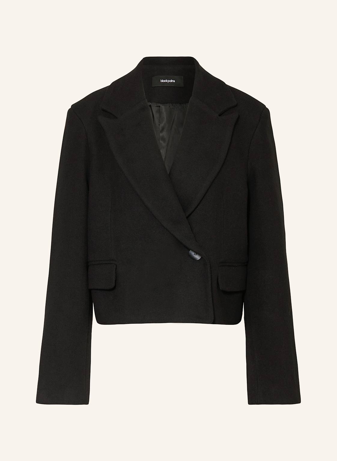 Black Palms Cropped-Blazer Beo schwarz Black Palms Cropped-Blazer Beo schwarz von black palms