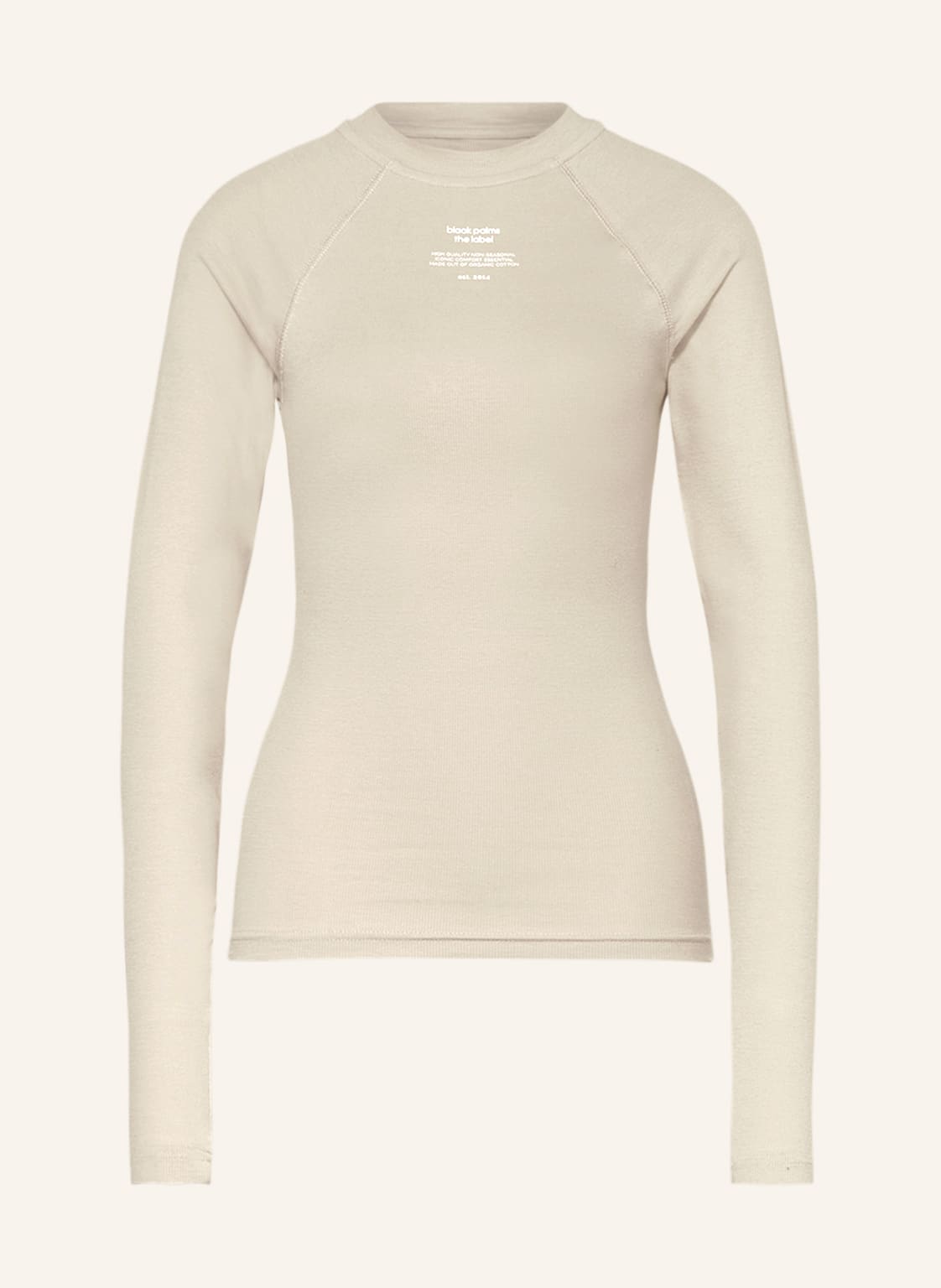 Black Palms Longsleeve Tip beige von black palms