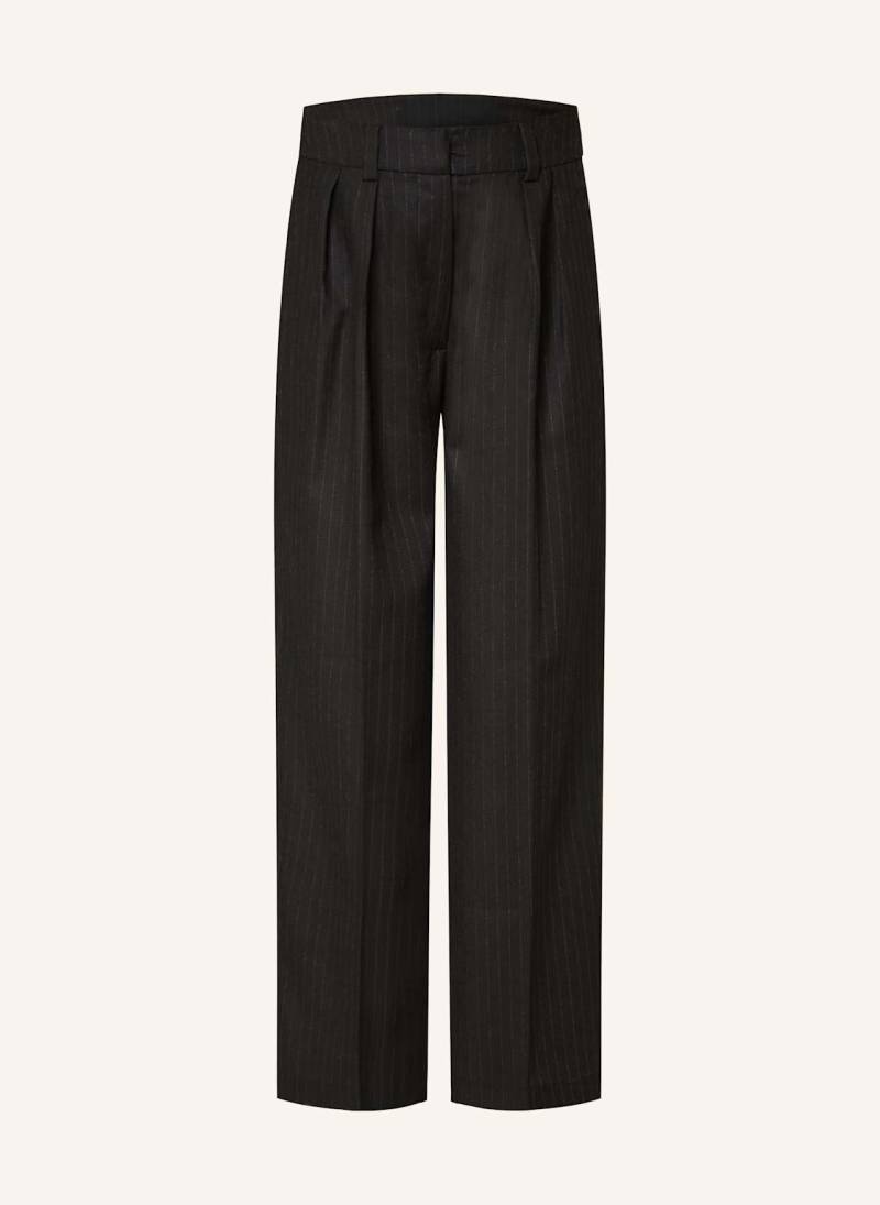 Black Palms Marlenehose Benja Flares schwarz von black palms