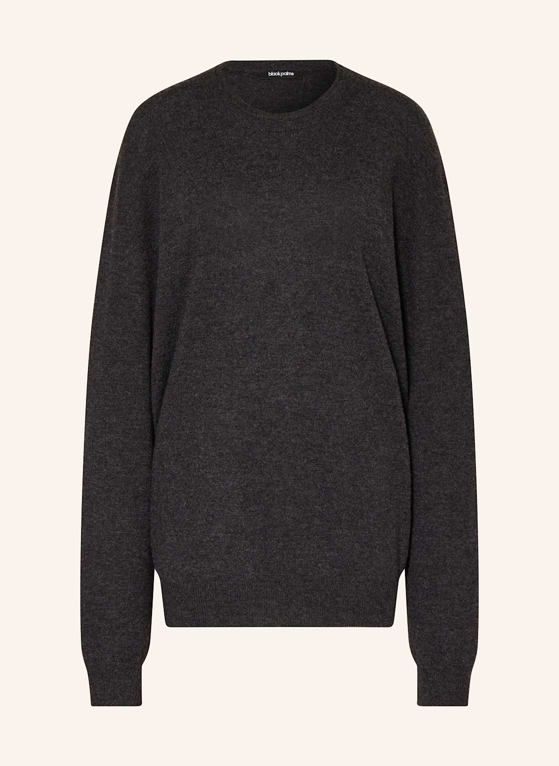 Black Palms Pullover Aus Merinowolle Mit Cashmere grau Black Palms Pullover Aus Merinowolle Mit Cashmere grau von black palms