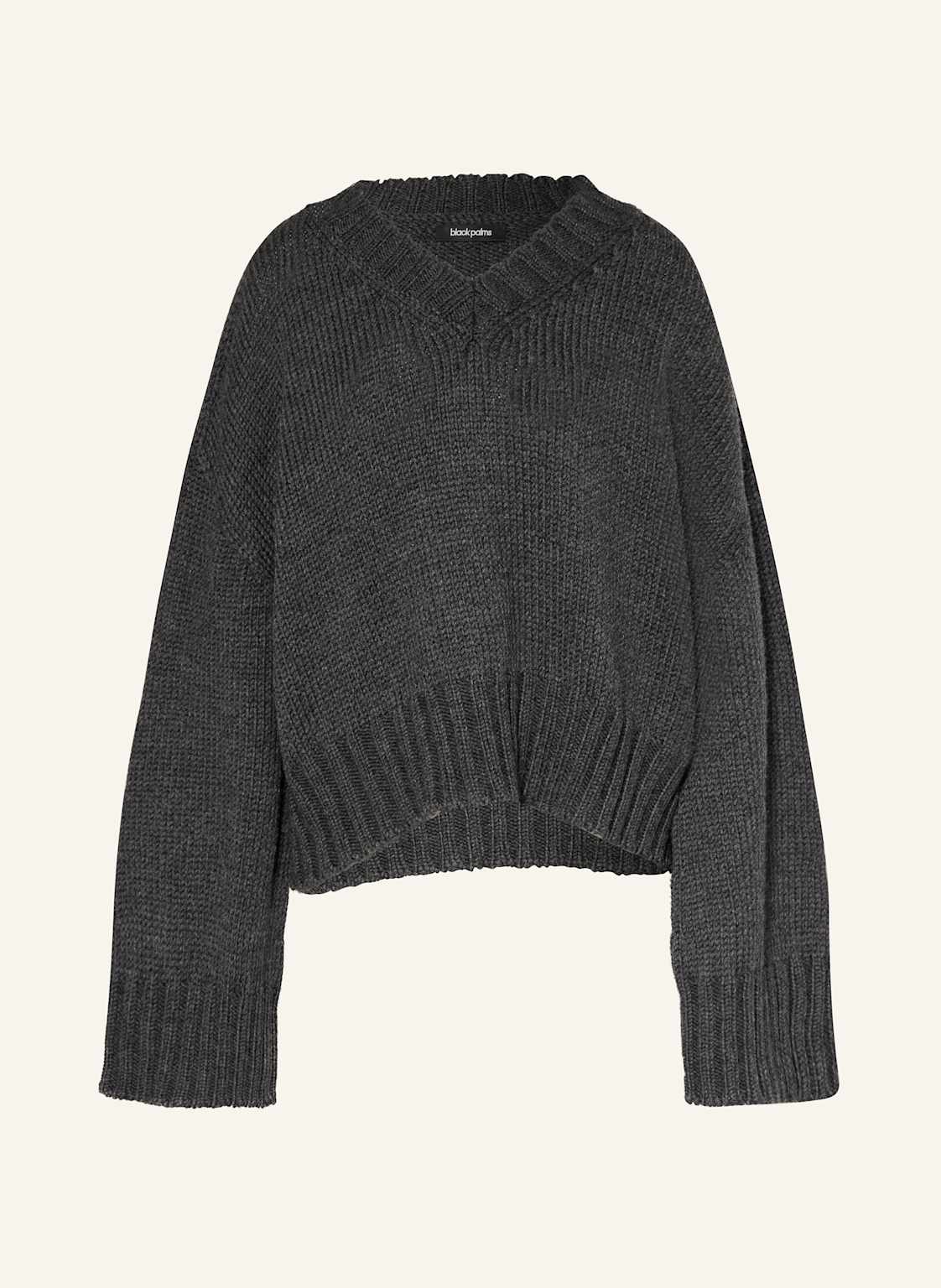 Black Palms Pullover Vee grau Black Palms Pullover Vee grau von black palms