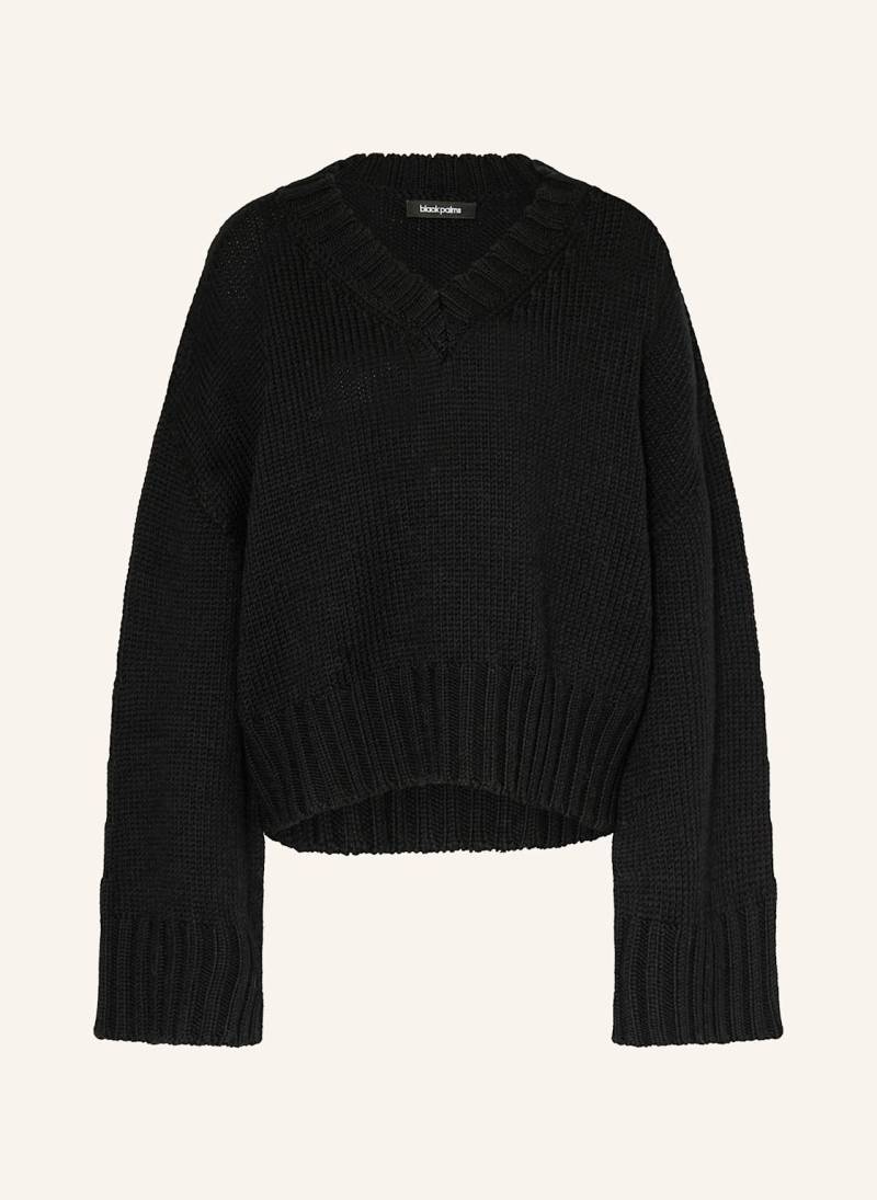 Black Palms Pullover Vee schwarz von black palms