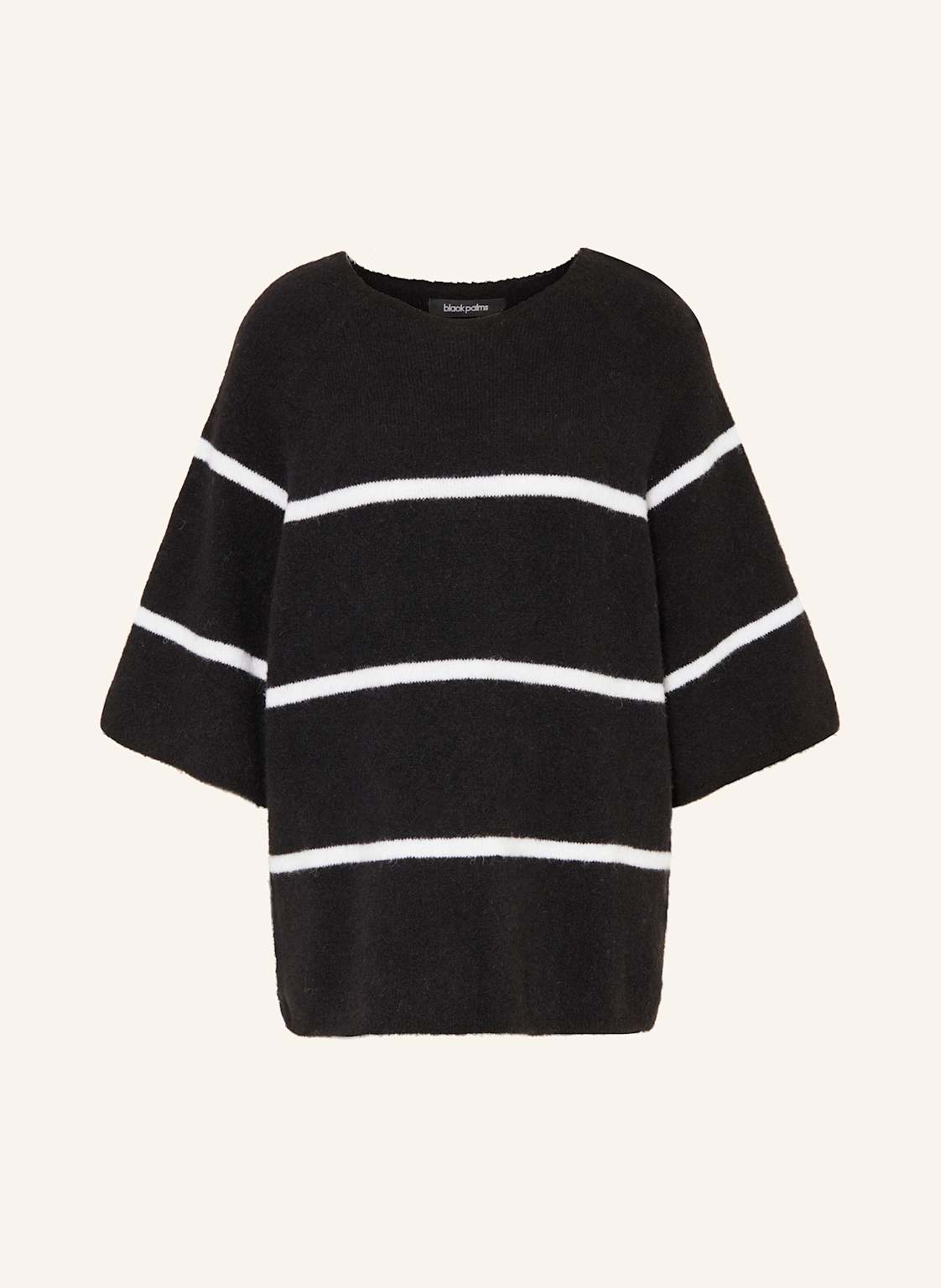 Black Palms Strickshirt Filine Mit Alpaka schwarz Black Palms Strickshirt Filine Mit Alpaka schwarz von black palms