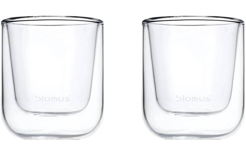 BLOMUS Espressotasse »Becher Nero 80 ml, 2 Stück, Transparent« von blomus