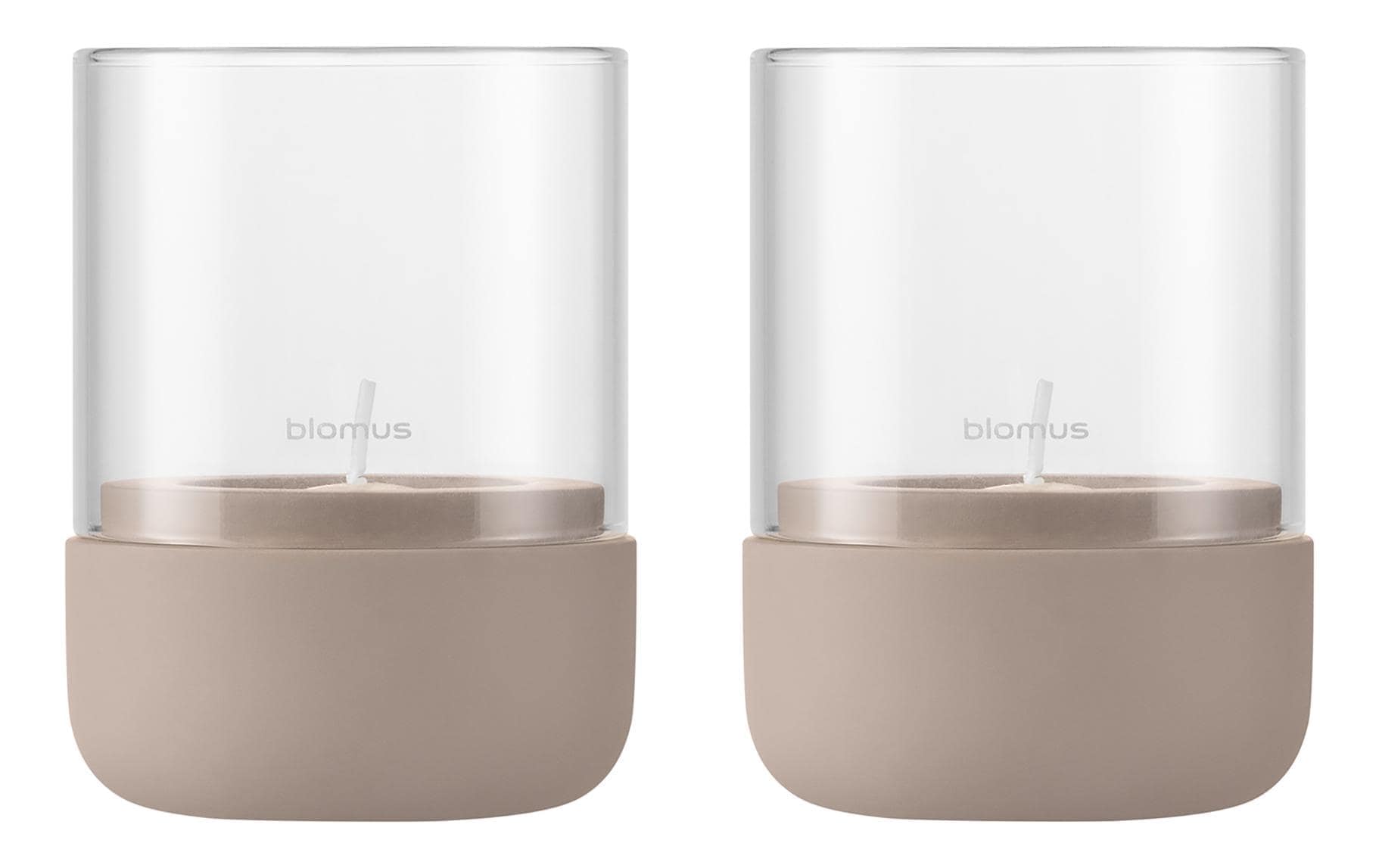 BLOMUS Windlicht »Calma XS 2 Stück, 45055 cm, Beige« von blomus