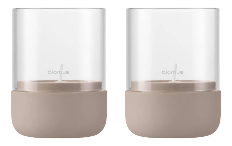 BLOMUS Windlicht »Calma XS 2 Stück, 45055 cm, Beige« von blomus