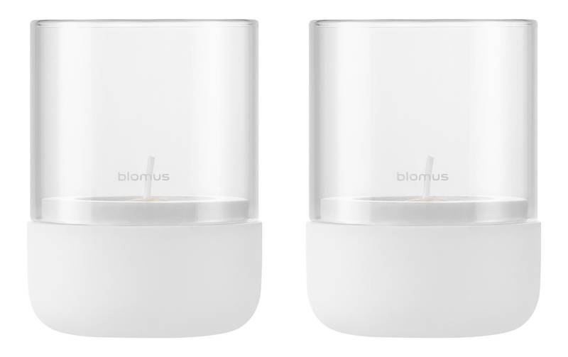 BLOMUS Windlicht »Calma XS 2 Stück, 45055 cm, Weiss« von blomus