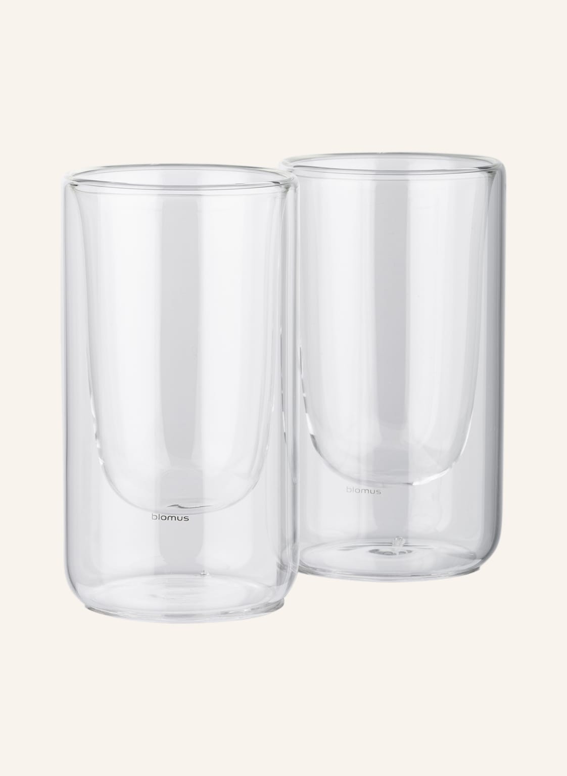 Blomus 2er-Set Thermogläser Nero transparent von blomus