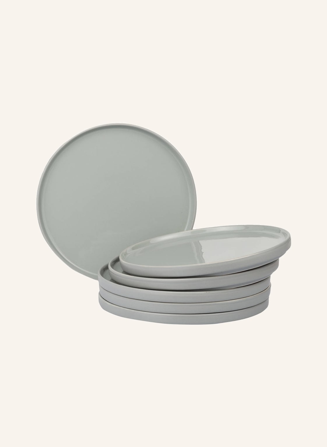 Blomus 6er-Set Dessertteller Pilar grau Blomus 6er-Set Dessertteller Pilar grau von blomus