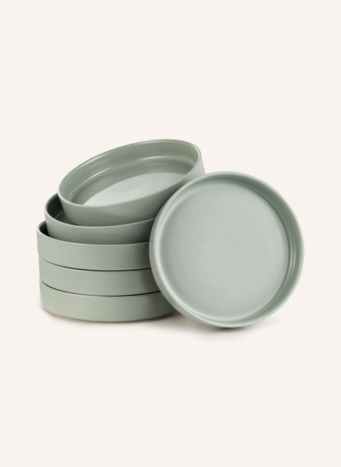 Blomus 6er-Set Speiseteller Pilar grau Blomus 6er-Set Speiseteller Pilar grau von blomus