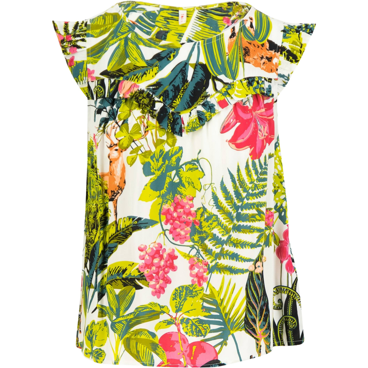 Blutsgeschwister Damen Wild Baby Doll Bluse Blutsgeschwister Damen Wild Baby Doll Bluse von blutsgeschwister