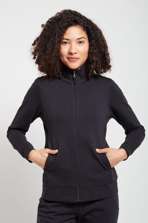 bodyXmind W Sweat jacket Leni Sweatjacke schwarz bodyXmind W Sweat jacket Leni Sweatjacke schwarz von bodyXmind