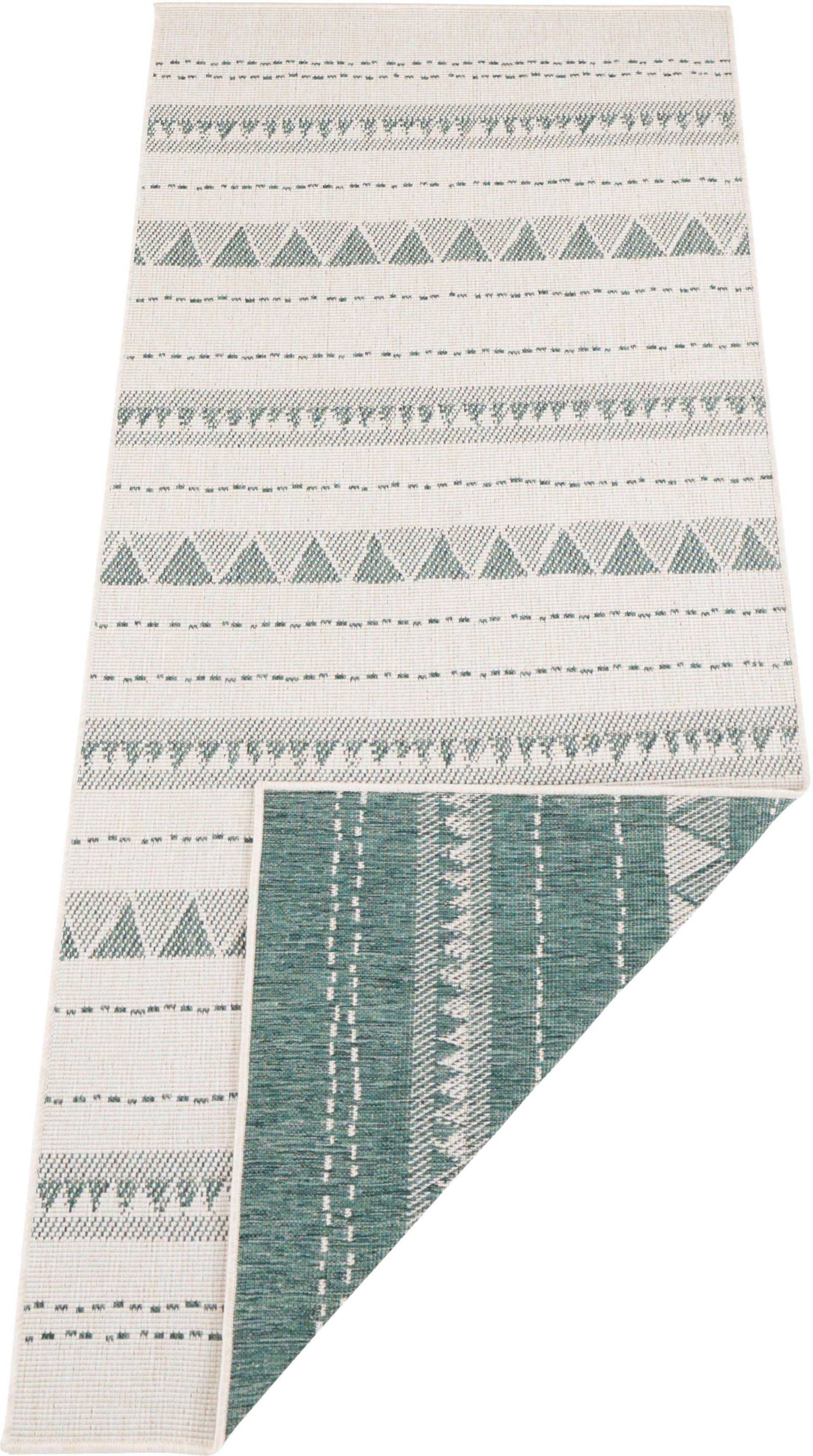 NORTHRUGS Läufer »Bahamas«, rechteckig, 5 mm Höhe, In-& Outdoor, Wetterfest, Balkon, Garten, Wohnzimmer, Wasserfest NORTHRUGS Läufer »Bahamas«, rechteckig, 5 mm Höhe, In-& Outdoor, Wetterfest, Balkon, Garten, Wohnzimmer, Wasserfest von NORTHRUGS