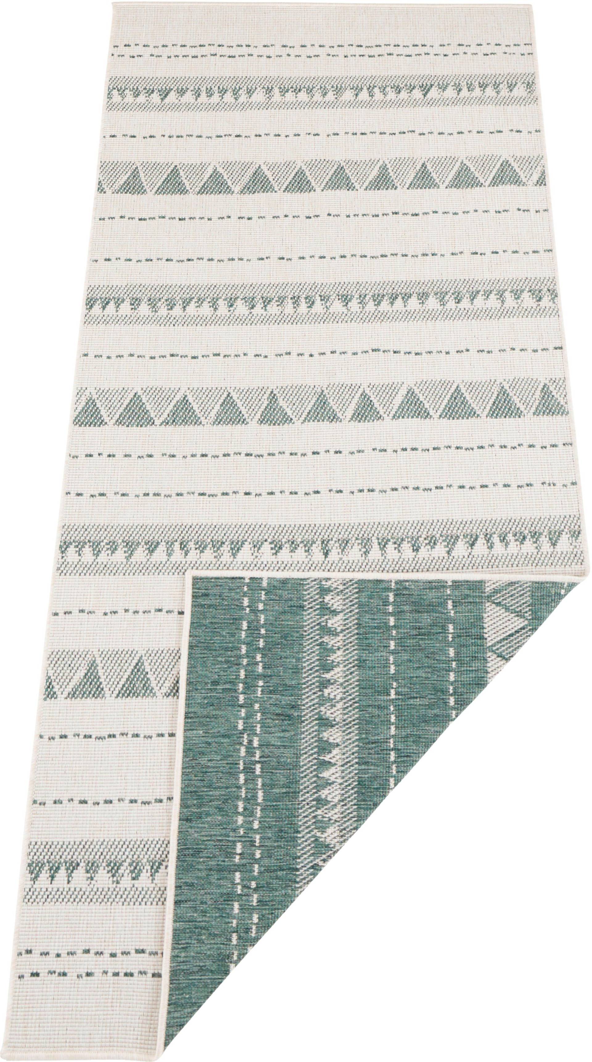 NORTHRUGS Läufer »Bahamas«, rechteckig, In-& Outdoor, Wetterfest, Balkon, Garten, Wohnzimmer, Wasserfest von NORTHRUGS