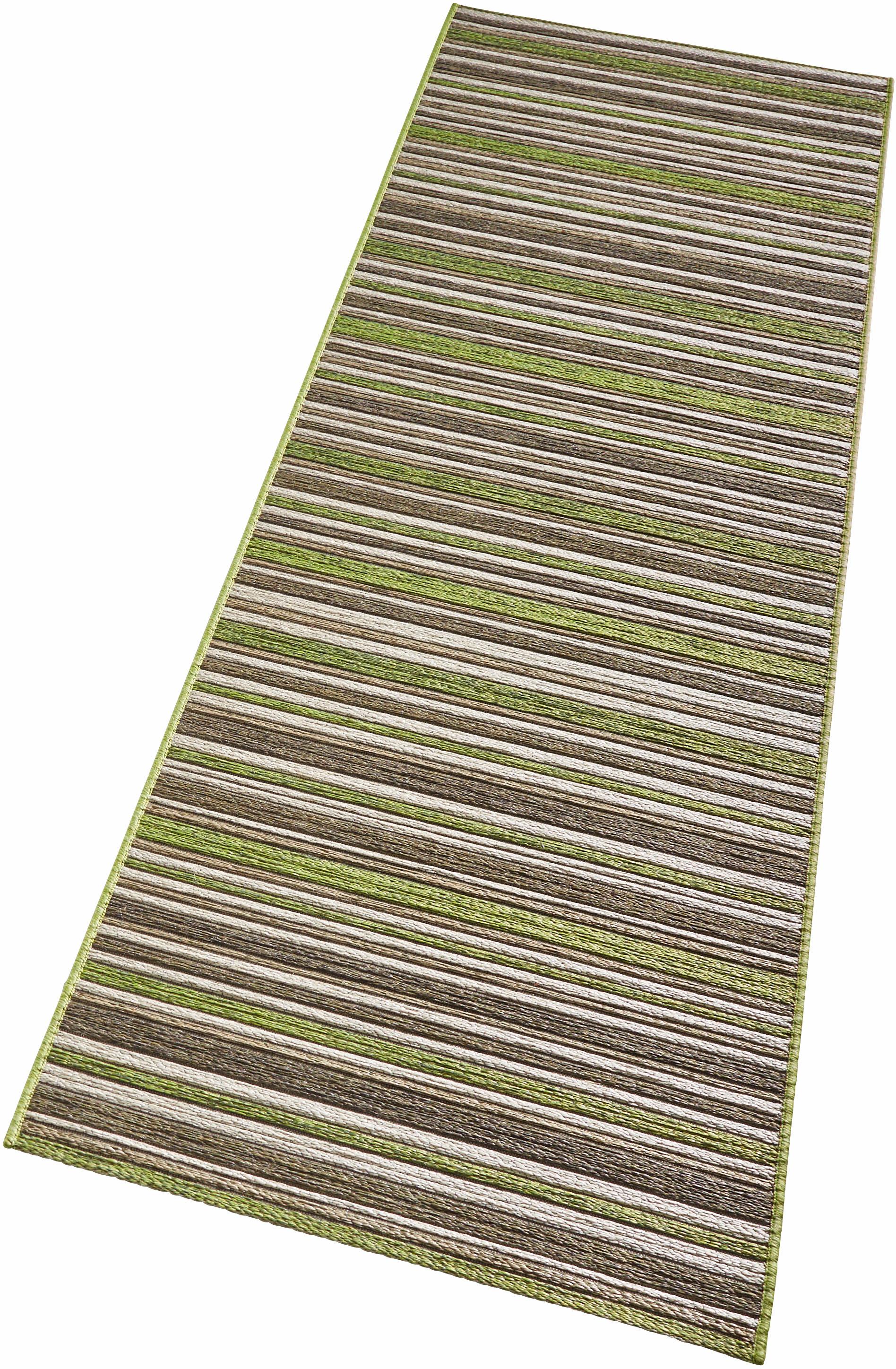 NORTHRUGS Läufer »Bamboo«, rechteckig, 7 mm Höhe, In-und Outdoor geeignet, Strapazierfähig und pflegeleicht, Flachgewebe von NORTHRUGS