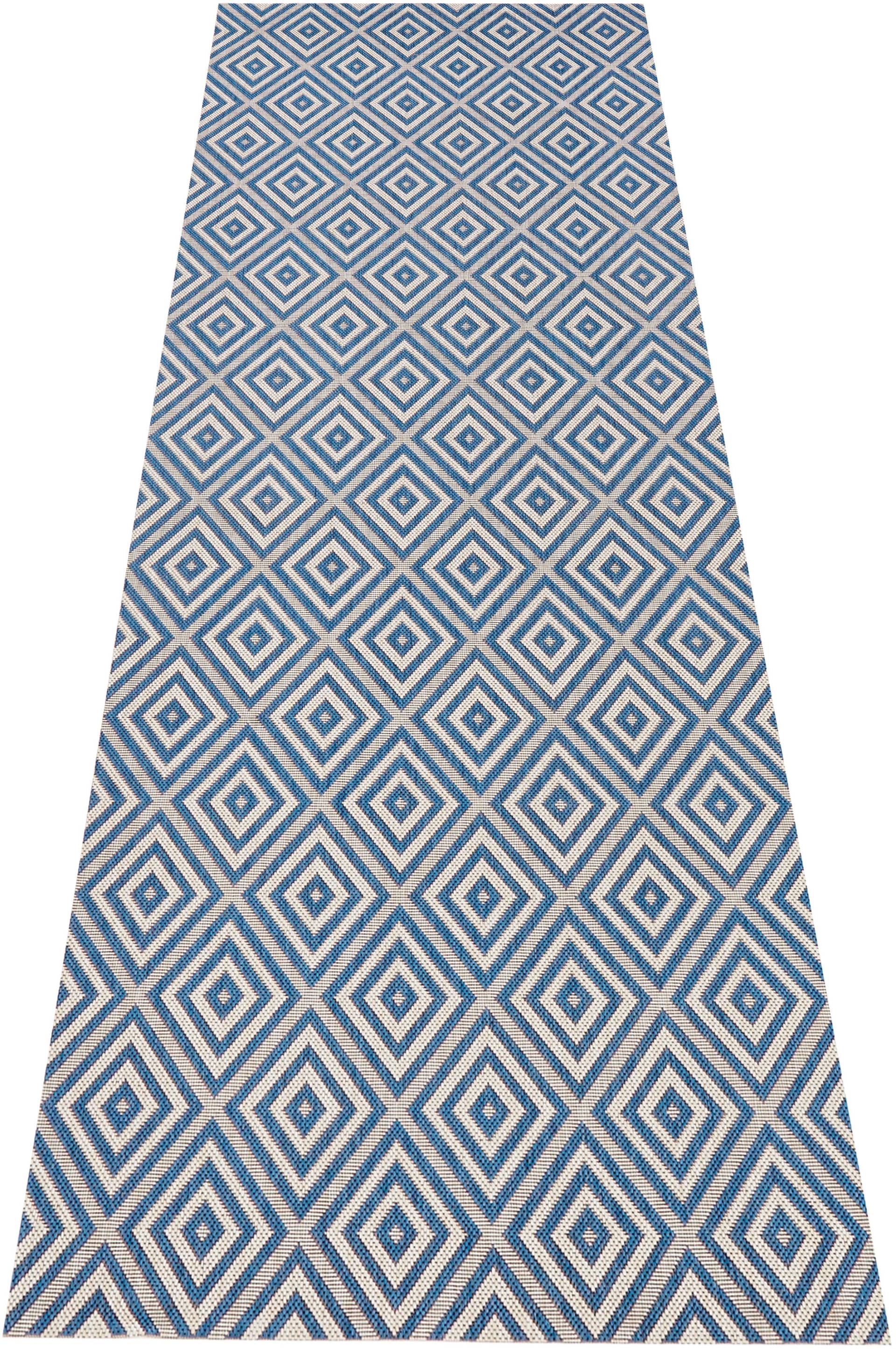 NORTHRUGS Teppich »Karo«, rechteckig, 8 mm Höhe, In- & Outdoor, Läufer, Wetterfest, Raute, Balkon, Garten, Flur NORTHRUGS Teppich »Karo«, rechteckig, 8 mm Höhe, In- & Outdoor, Läufer, Wetterfest, Raute, Balkon, Garten, Flur von NORTHRUGS
