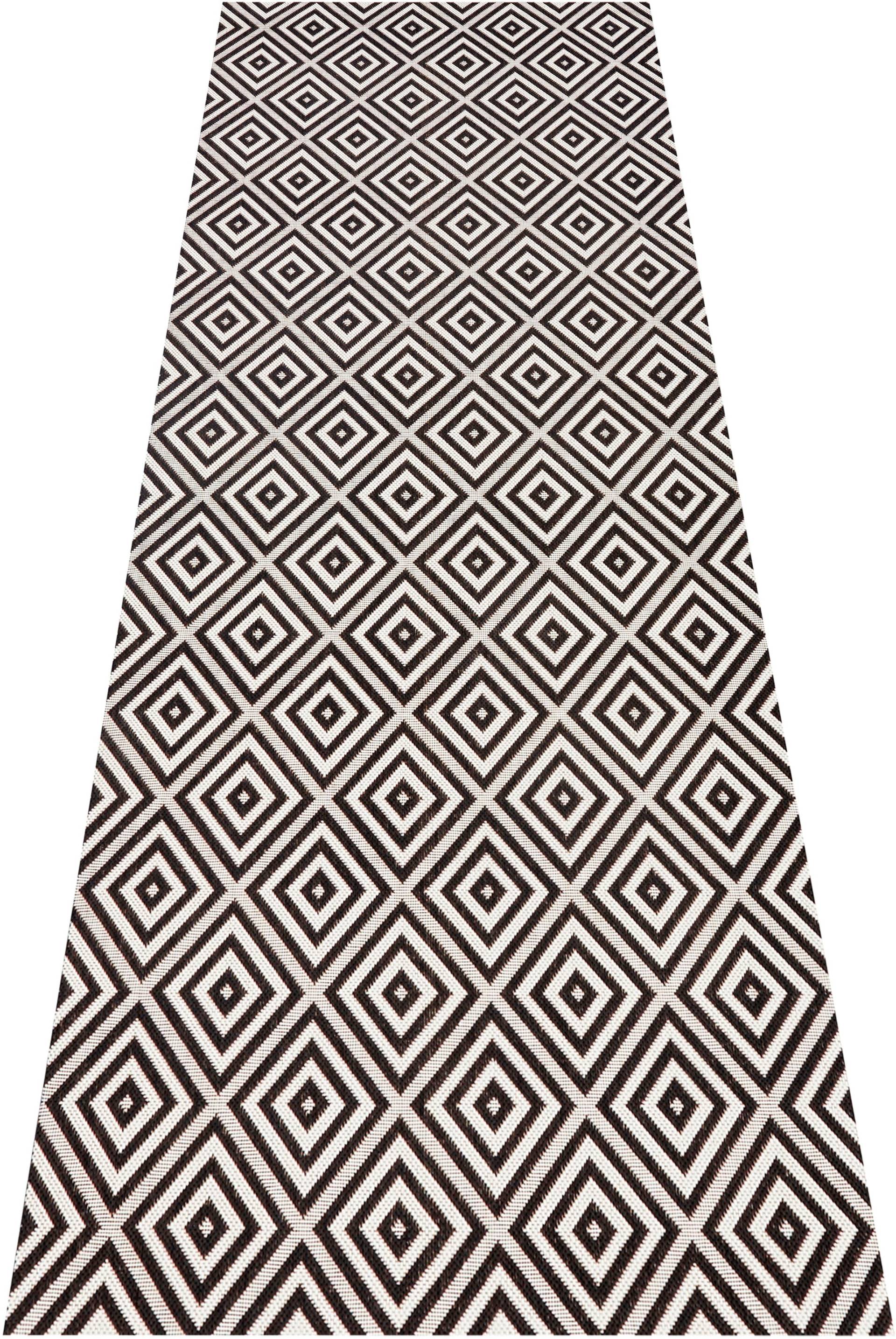 NORTHRUGS Teppich »Karo«, rechteckig, 8 mm Höhe, In- & Outdoor, Läufer, Wetterfest, Raute, Balkon, Garten, Flur NORTHRUGS Teppich »Karo«, rechteckig, 8 mm Höhe, In- & Outdoor, Läufer, Wetterfest, Raute, Balkon, Garten, Flur von NORTHRUGS