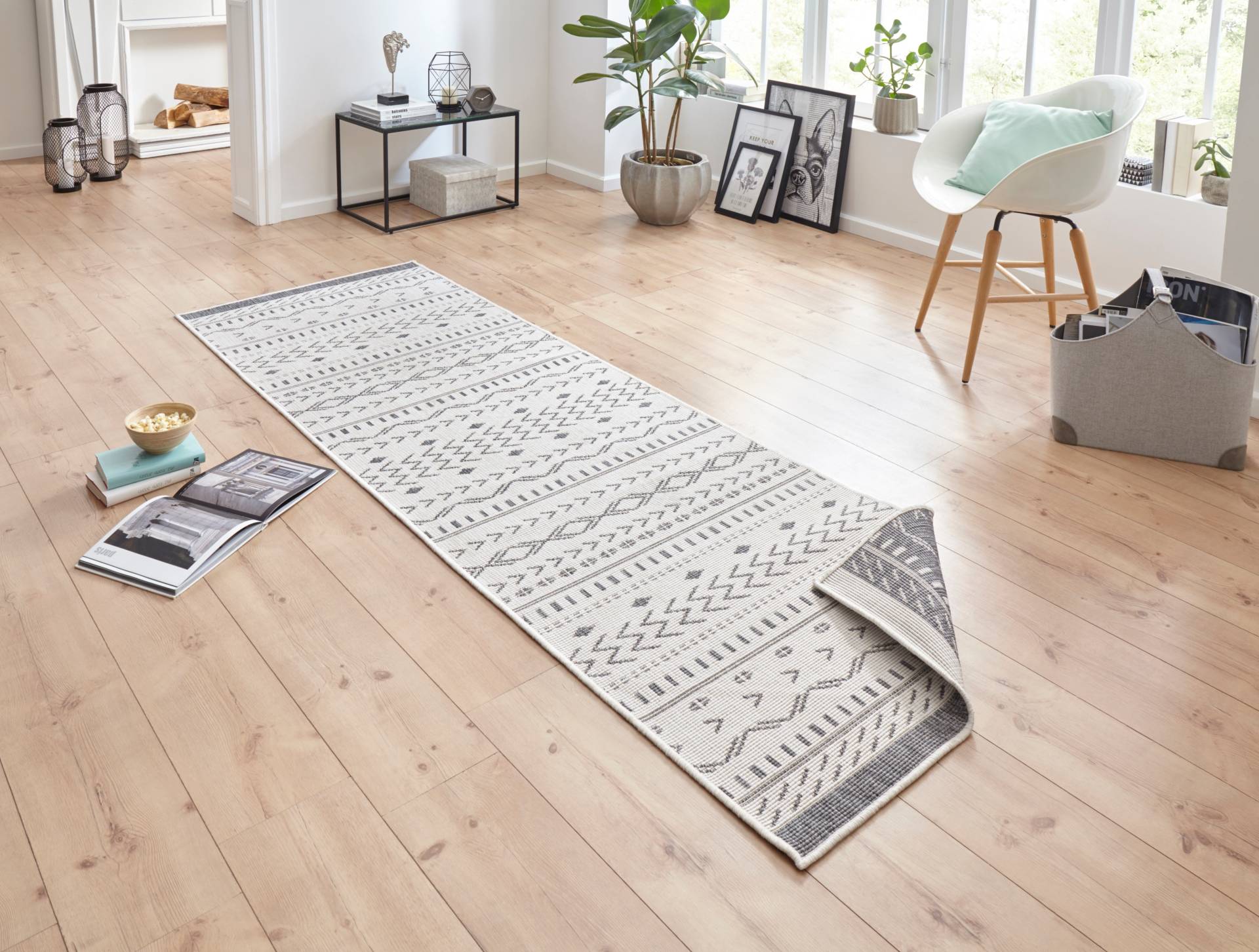 NORTHRUGS Teppich »Kuba«, rechteckig, 5 mm Höhe, In-& Outdoor, Wetterfest, Balkon, Garten, Wohnzimmer, Wasserfest von NORTHRUGS