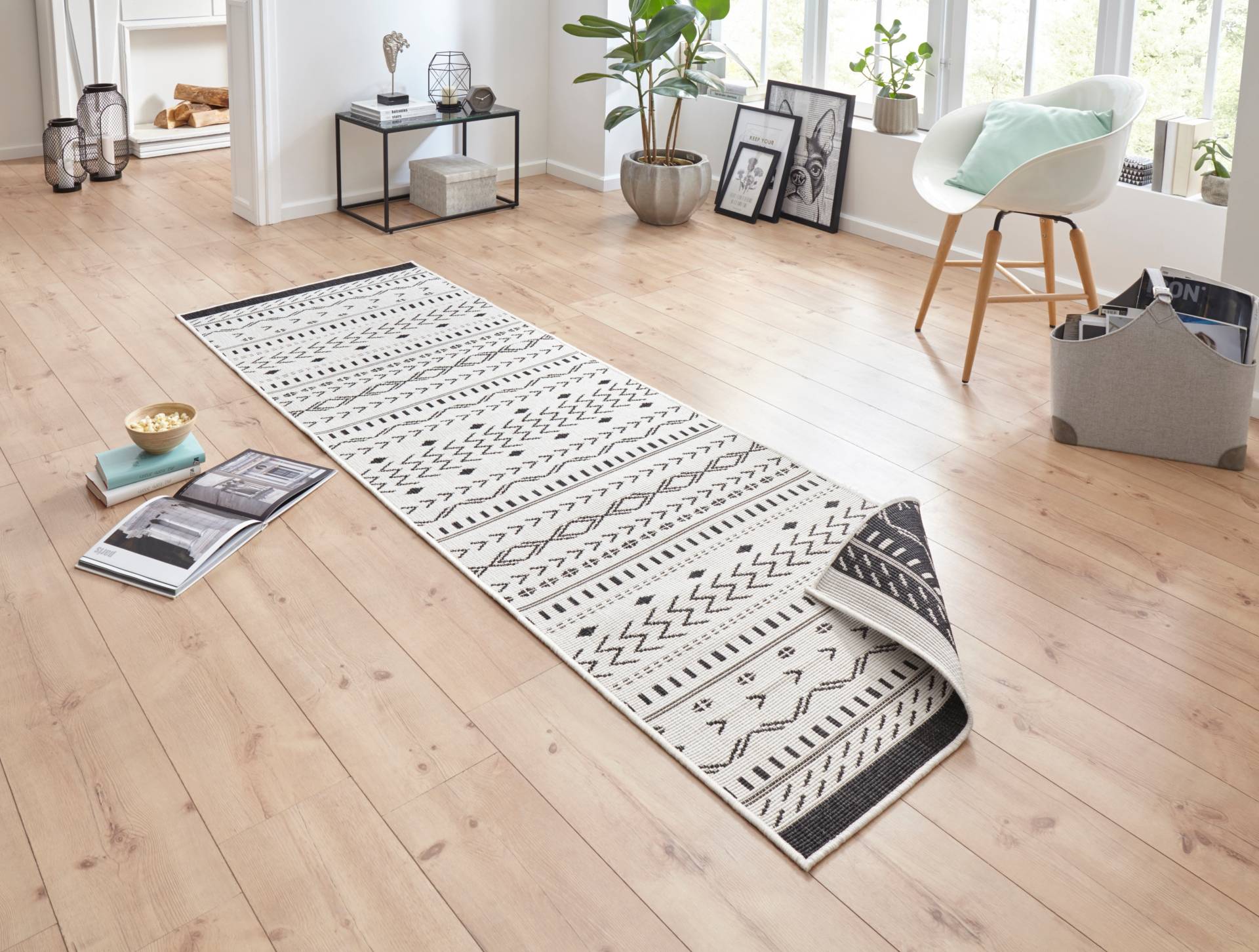 NORTHRUGS Teppich »Kuba Wendeteppich«, rechteckig, 5 mm Höhe, In-& Outdoor, Wetterfest, Balkon, Läufer, Wohnzimmer, Wasserfest NORTHRUGS Teppich »Kuba Wendeteppich«, rechteckig, 5 mm Höhe, In-& Outdoor, Wetterfest, Balkon, Läufer, Wohnzimmer, Wasserfest von NORTHRUGS