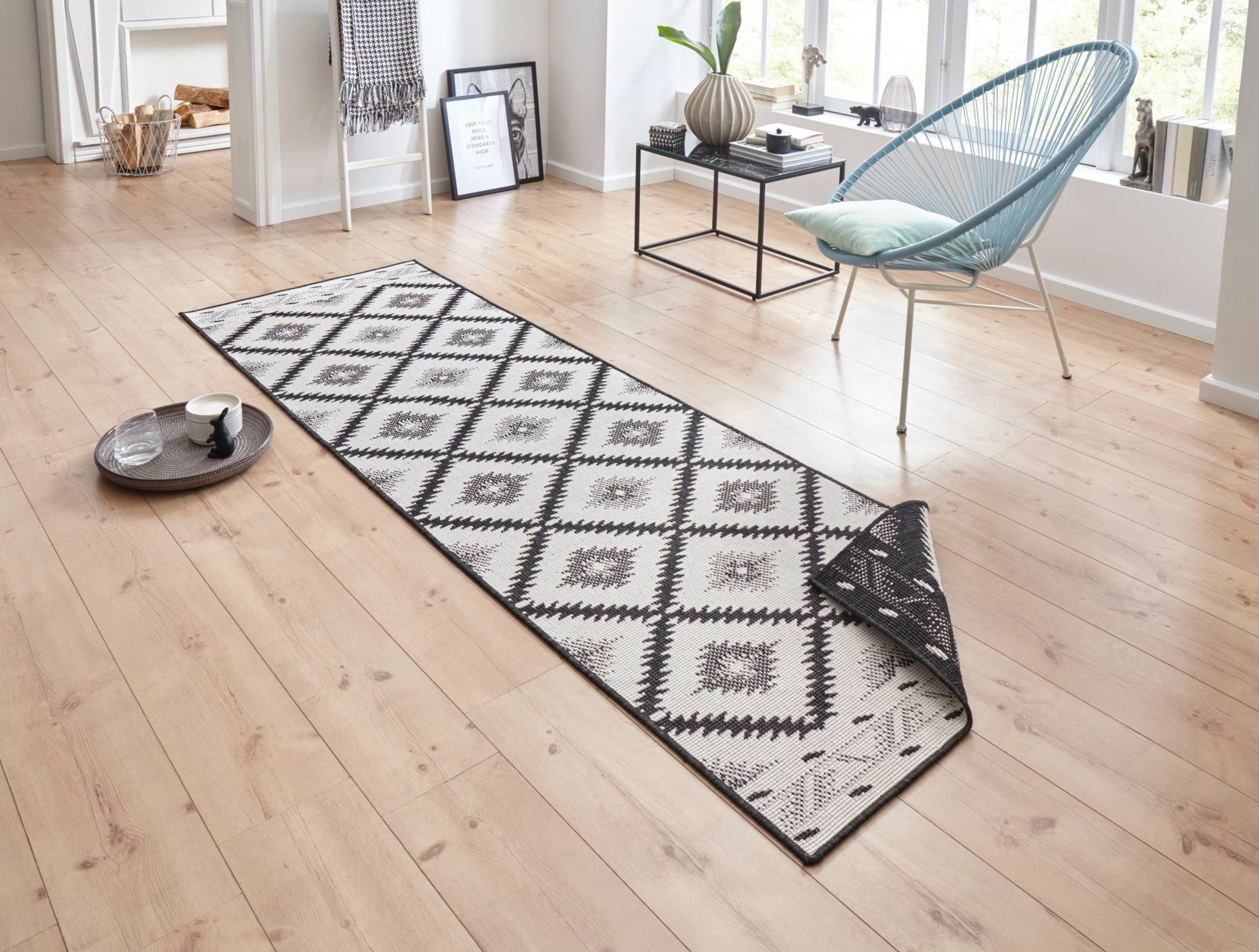 NORTHRUGS Teppich »Malibu Wendeteppich«, rechteckig, 5 mm Höhe, In-& Outdoor, Wetterfest, Balkon, Läufer, Wohnzimmer, Wasserfest NORTHRUGS Teppich »Malibu Wendeteppich«, rechteckig, 5 mm Höhe, In-& Outdoor, Wetterfest, Balkon, Läufer, Wohnzimmer, Wasserfest von NORTHRUGS