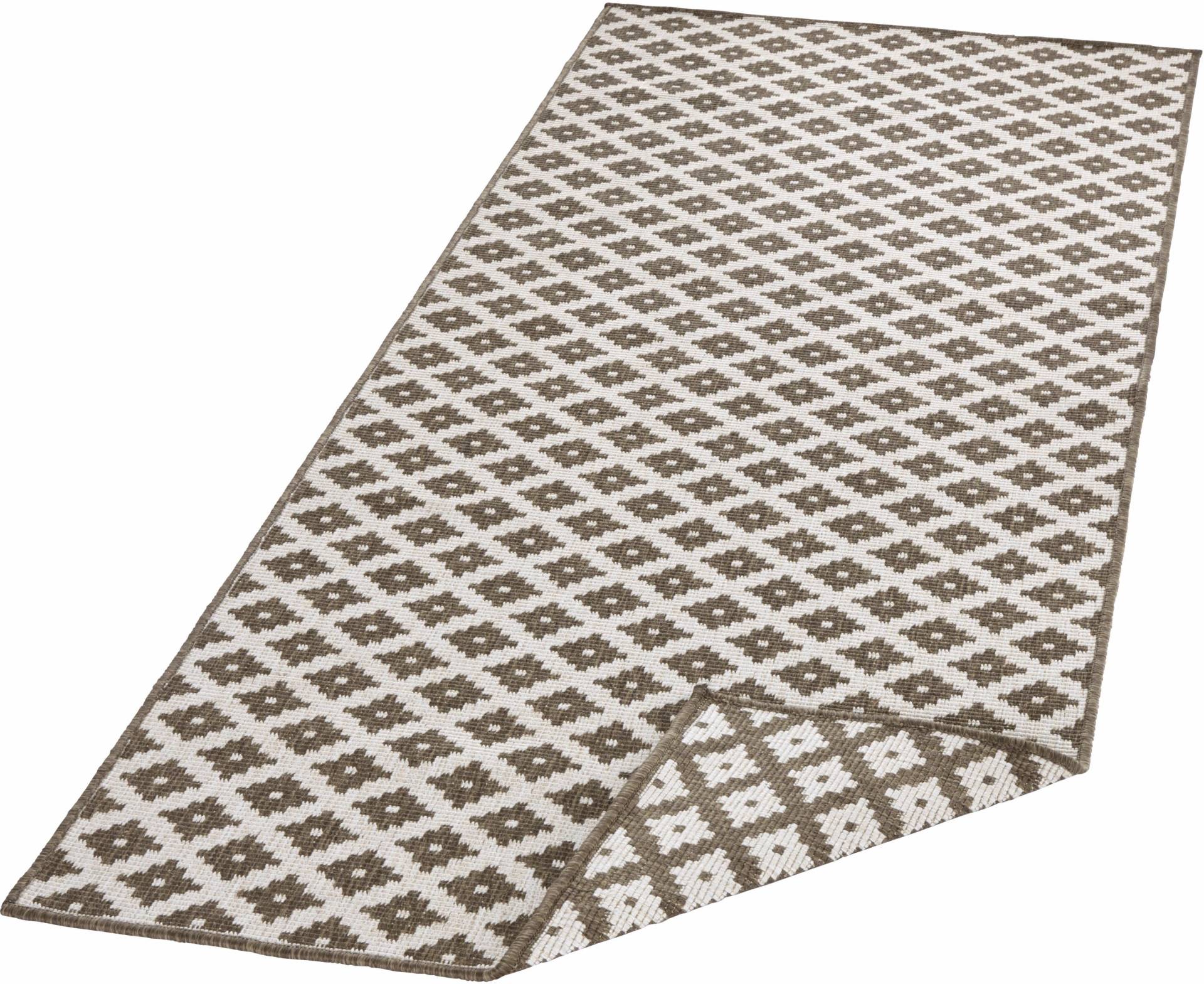 NORTHRUGS Läufer »Nizza«, rechteckig, 5 mm Höhe, In-& Outdoor, Wetterfest, Balkon, Garten, Wohnzimmer, Wasserfest von NORTHRUGS