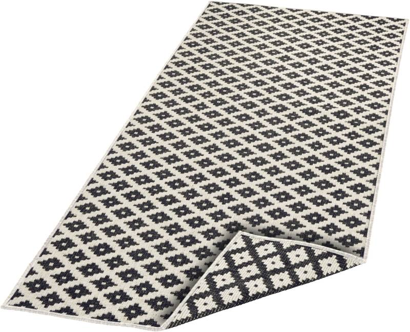 NORTHRUGS Teppich »Nizza Wendeteppich«, rechteckig, 5 mm Höhe, In-& Outdoor, Wetterfest, Balkon, Läufer, Wohnzimmer, Wasserfest von NORTHRUGS