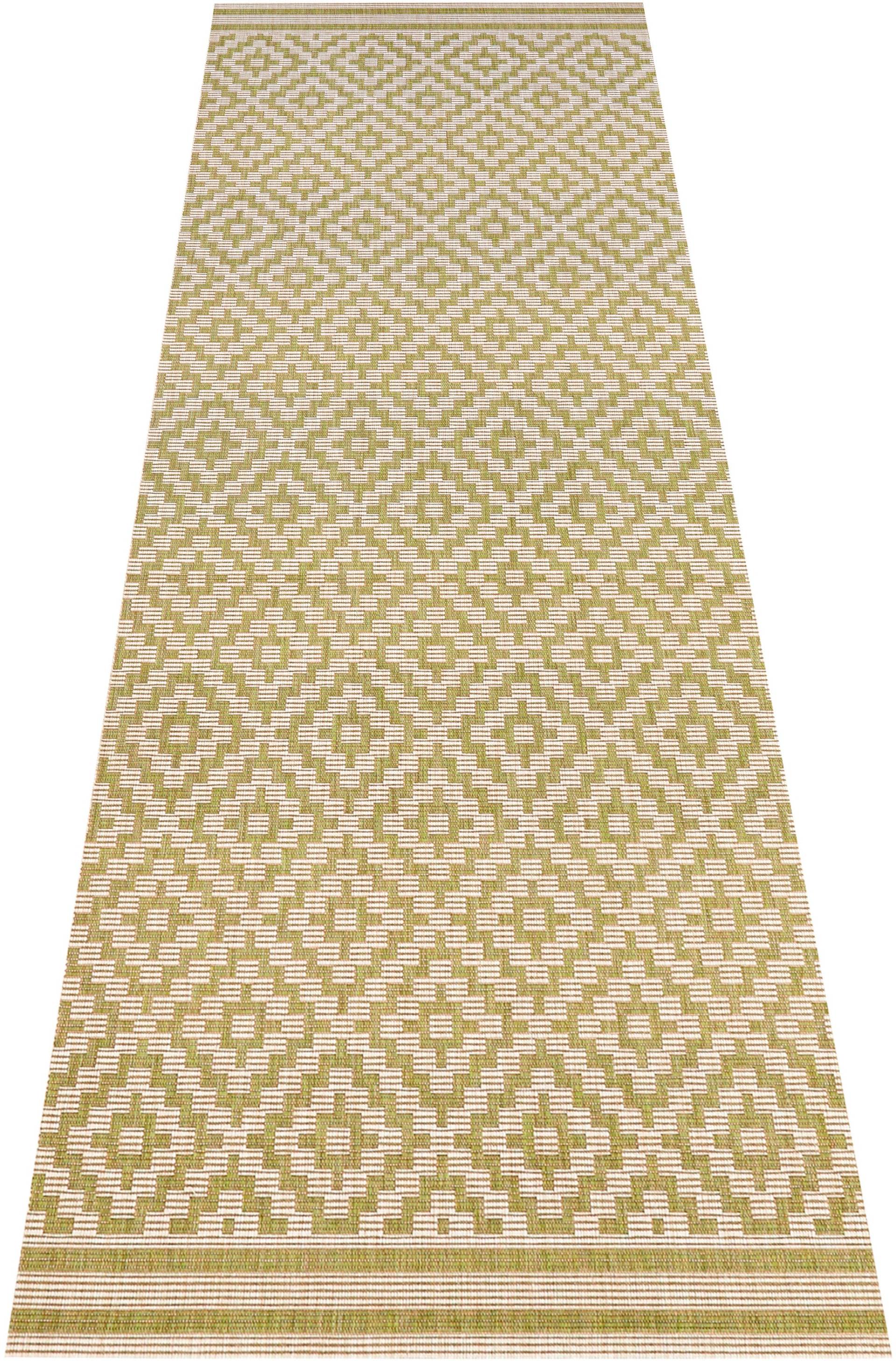 NORTHRUGS Läufer »Raute«, rechteckig, 8 mm Höhe, In-& Outdoor, Teppich, Wetterfest, Balkon, Garten, Wohnzimmer, Raute NORTHRUGS Läufer »Raute«, rechteckig, 8 mm Höhe, In-& Outdoor, Teppich, Wetterfest, Balkon, Garten, Wohnzimmer, Raute von NORTHRUGS