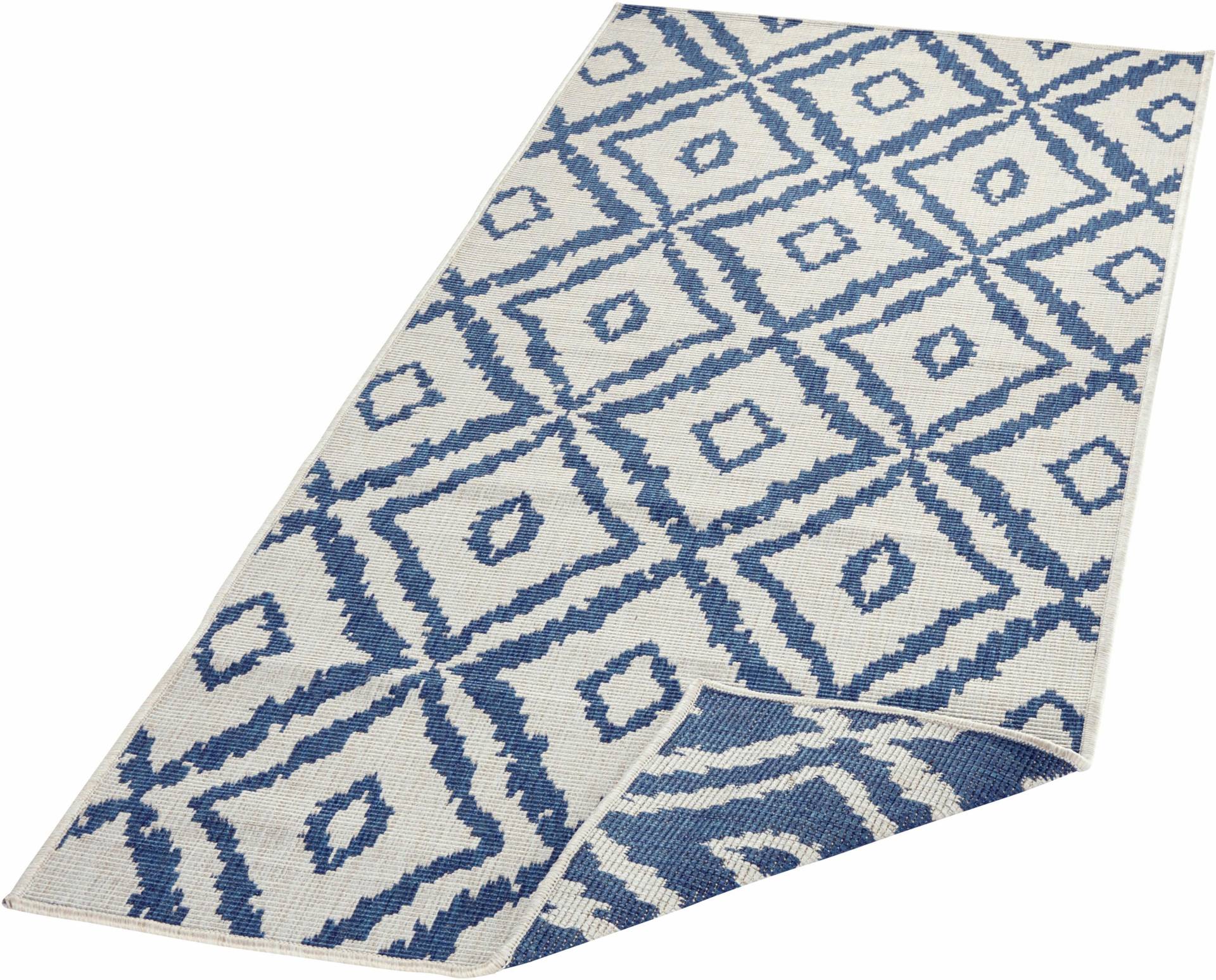 NORTHRUGS Läufer »Rio«, rechteckig, 5 mm Höhe, Rauten Design, Robust, Pflegeleicht, Flachgewebe, Wendbar NORTHRUGS Läufer »Rio«, rechteckig, 5 mm Höhe, Rauten Design, Robust, Pflegeleicht, Flachgewebe, Wendbar von NORTHRUGS