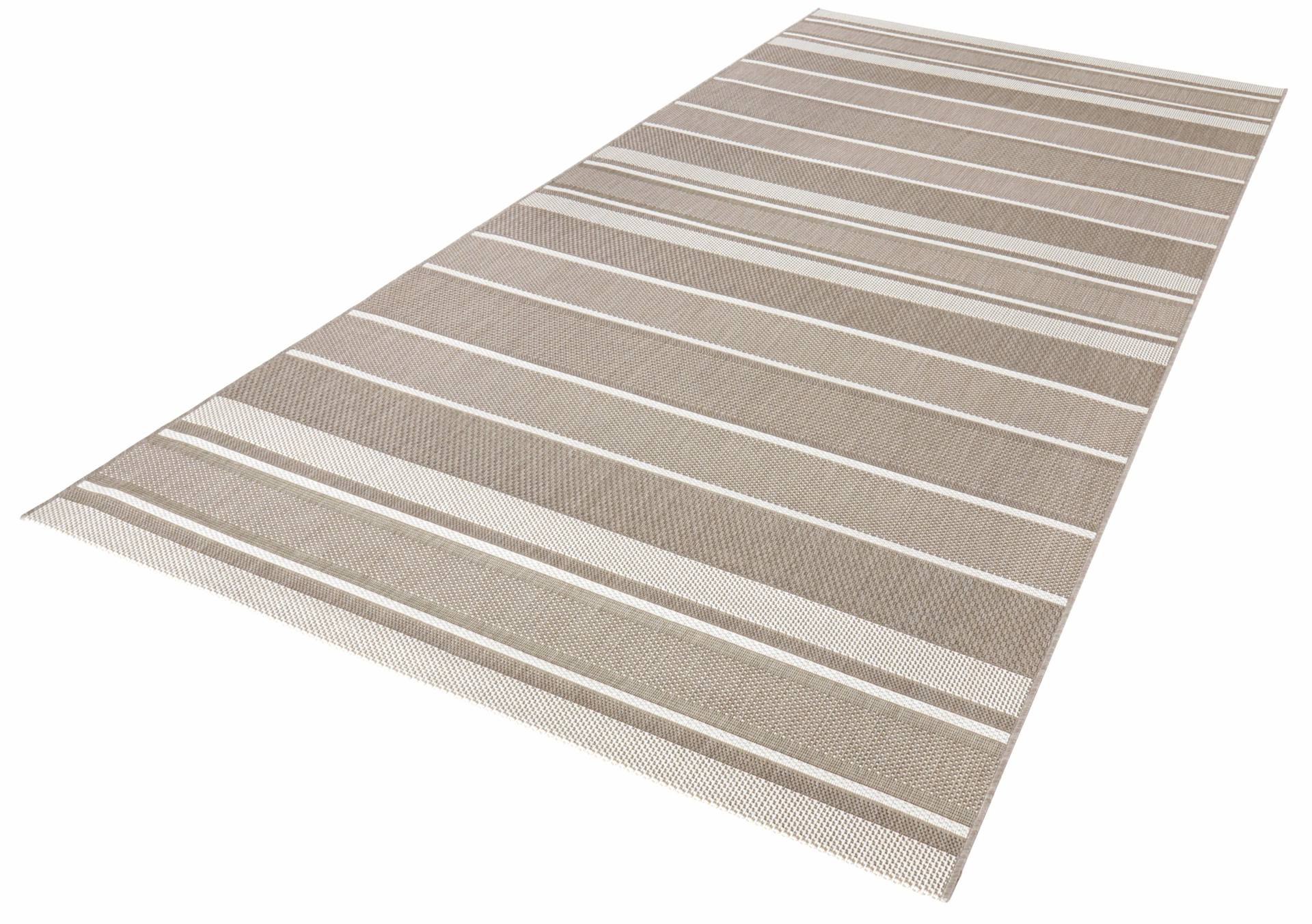 NORTHRUGS Läufer »Strap«, rechteckig, 8 mm Höhe, In- & Outdoor, Teppich, Streifen, Balkon, Terrasse, Garten, Wohnzimmer von NORTHRUGS