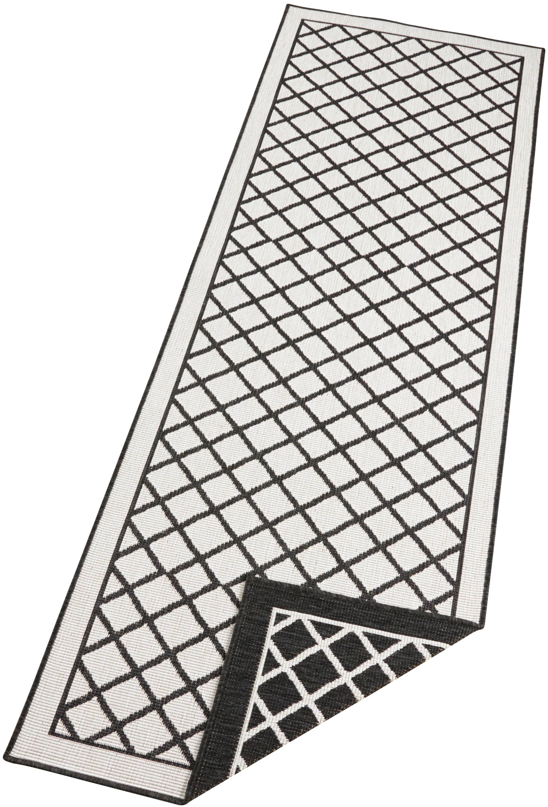 NORTHRUGS Läufer »Sydney«, rechteckig, In-und Outdoor geeignet, Robust, Pflegeleicht, Flachgewebe, Wendbar von NORTHRUGS