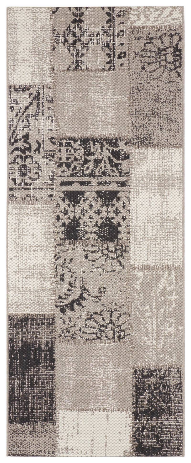 NORTHRUGS Teppich »Symi«, rechteckig, 8 mm Höhe, In- & Outdoor, Kurzflor, Läufer, Vintage, Wohnzimmer, Aussenbereich von NORTHRUGS