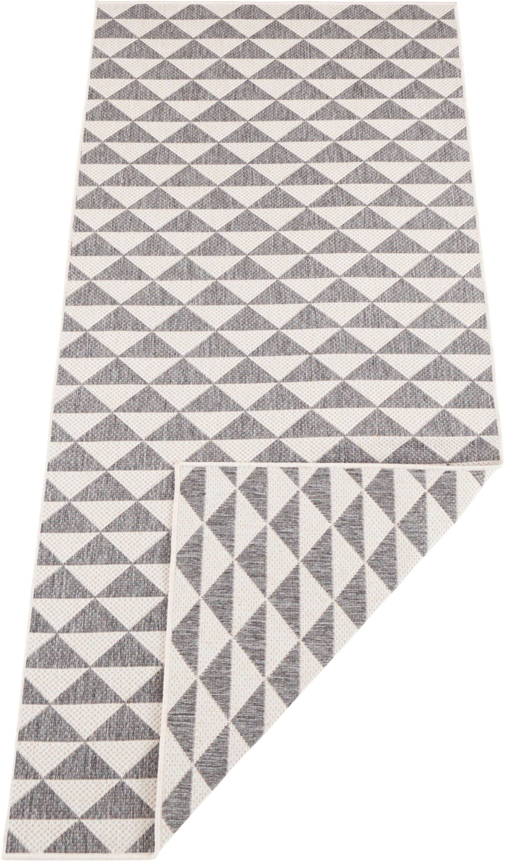 NORTHRUGS Läufer »Tahiti«, rechteckig, 5 mm Höhe, In- & Outdoor, Kurzflor, Teppich, Vintage, Wohnzimmer, Garten von NORTHRUGS