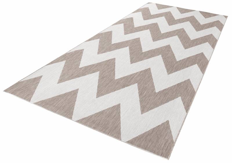 NORTHRUGS Läufer »Unique«, rechteckig, 8 mm Höhe, In- & Outdoor, Teppich, Geometrisches Muster, Terrasse, Wohnzimmer von NORTHRUGS