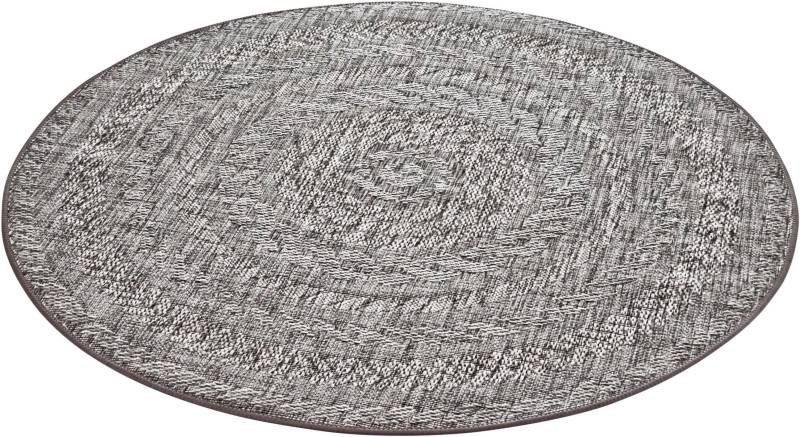 NORTHRUGS Teppich »Almendro«, rund, Sisal Optik, Robust, Pflegeleicht, Flachgewebe von NORTHRUGS