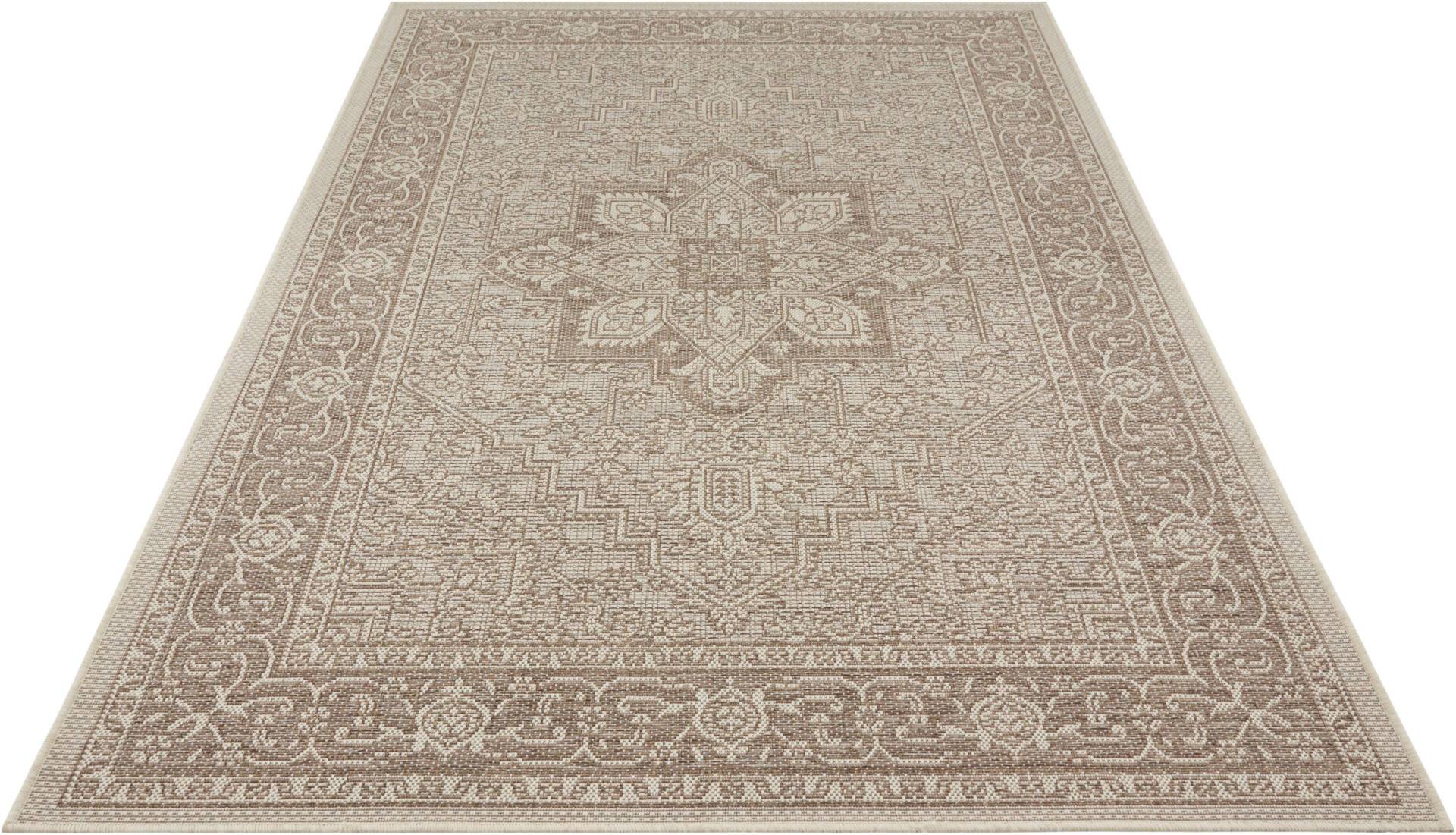 NORTHRUGS Teppich »Anjara«, rechteckig, 4 mm Höhe, In-und Outdoor geeignet, Strapazierfähig und pflegeleicht, Flachgewebe NORTHRUGS Teppich »Anjara«, rechteckig, 4 mm Höhe, In-und Outdoor geeignet, Strapazierfähig und pflegeleicht, Flachgewebe von NORTHRUGS