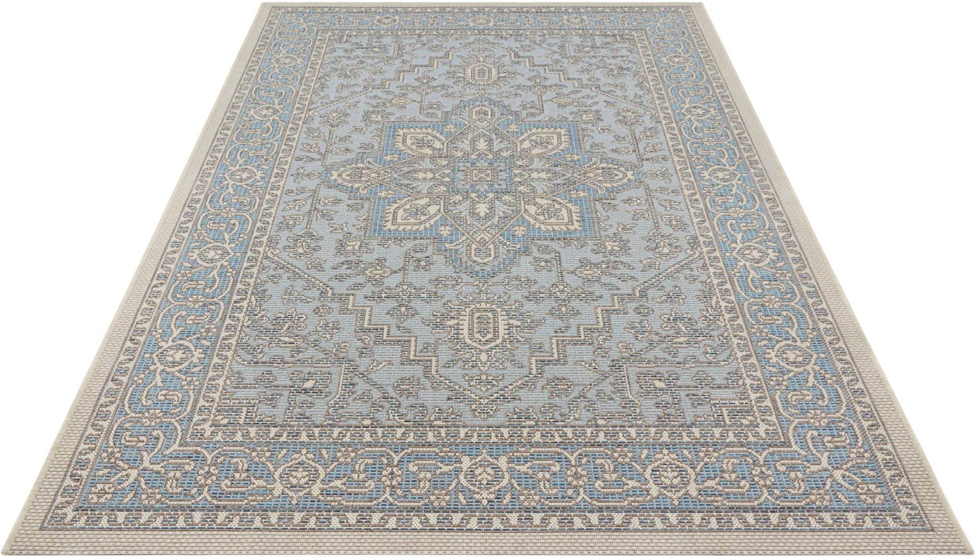 NORTHRUGS Teppich »Anjara«, rechteckig, 4 mm Höhe, In-und Outdoor geeignet, Strapazierfähig und pflegeleicht, Flachgewebe NORTHRUGS Teppich »Anjara«, rechteckig, 4 mm Höhe, In-und Outdoor geeignet, Strapazierfähig und pflegeleicht, Flachgewebe von NORTHRUGS