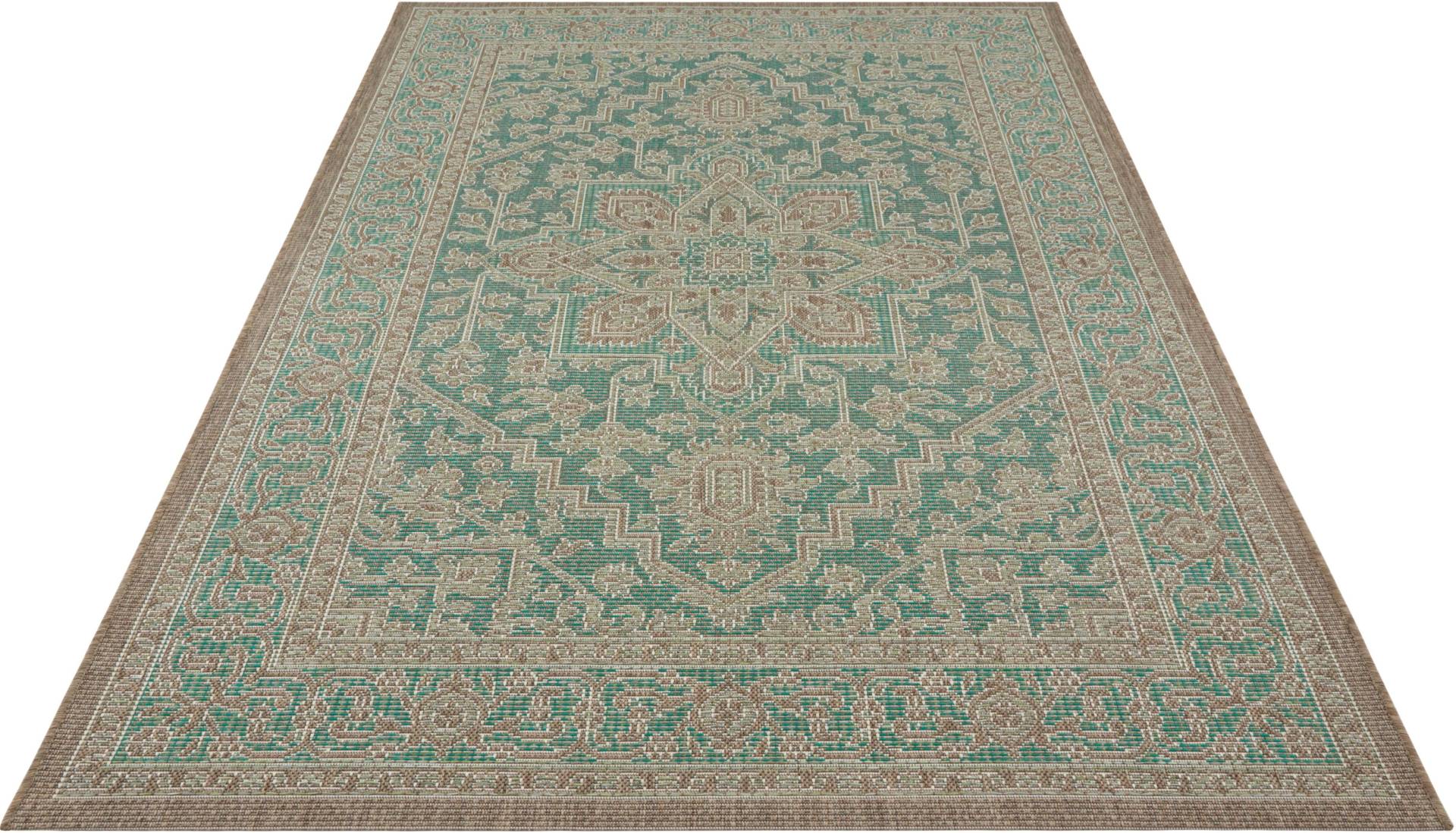 NORTHRUGS Teppich »Anjara«, rechteckig, 4 mm Höhe, In-und Outdoor geeignet, Strapazierfähig und pflegeleicht, Flachgewebe NORTHRUGS Teppich »Anjara«, rechteckig, 4 mm Höhe, In-und Outdoor geeignet, Strapazierfähig und pflegeleicht, Flachgewebe von NORTHRUGS