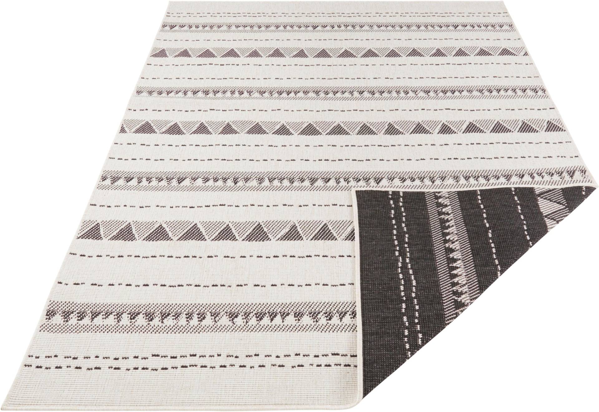 NORTHRUGS Teppich »Bahamas Wendeteppich«, rechteckig, In-& Outdoor, Wetterfest, Balkon, Garten, Wohnzimmer, Wasserfest von NORTHRUGS