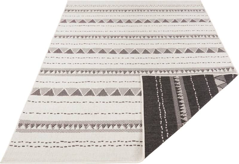 NORTHRUGS Teppich »Bahamas Wendeteppich«, rechteckig, 5 mm Höhe, In-& Outdoor, Wetterfest, Balkon, Garten, Wohnzimmer, Wasserfest von NORTHRUGS