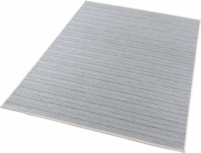 NORTHRUGS Teppich »Caribbean«, rechteckig, 4 mm Höhe, In-und Outdoor geeignet, Strapazierfähig und pflegeleicht, Flachgewebe von NORTHRUGS